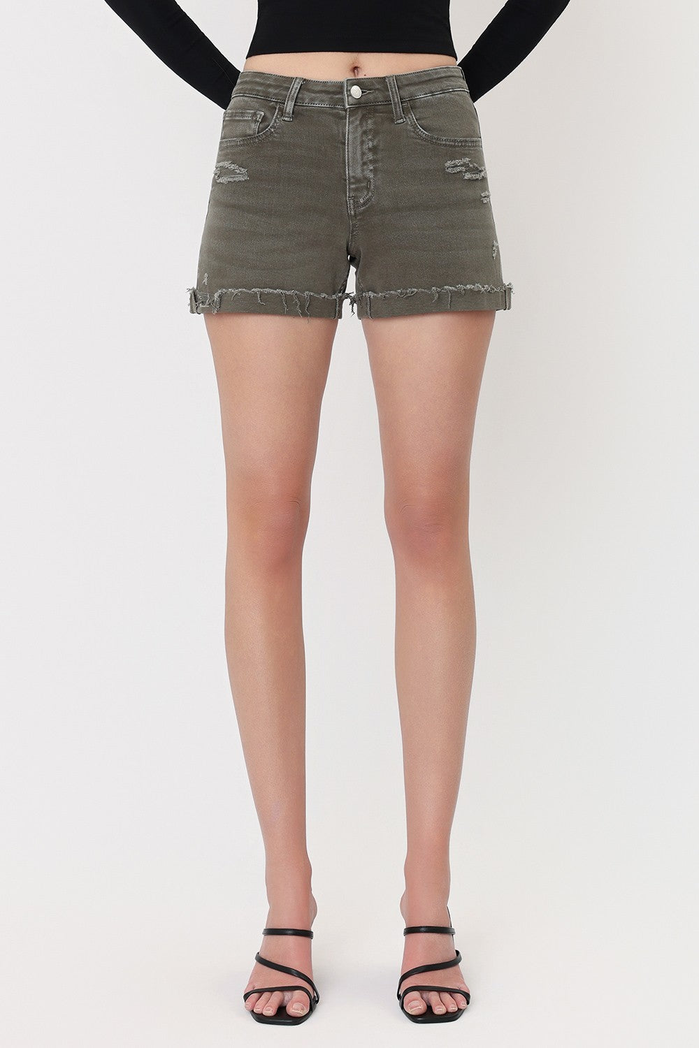 OLIVIA HR CUFFED SHORTS