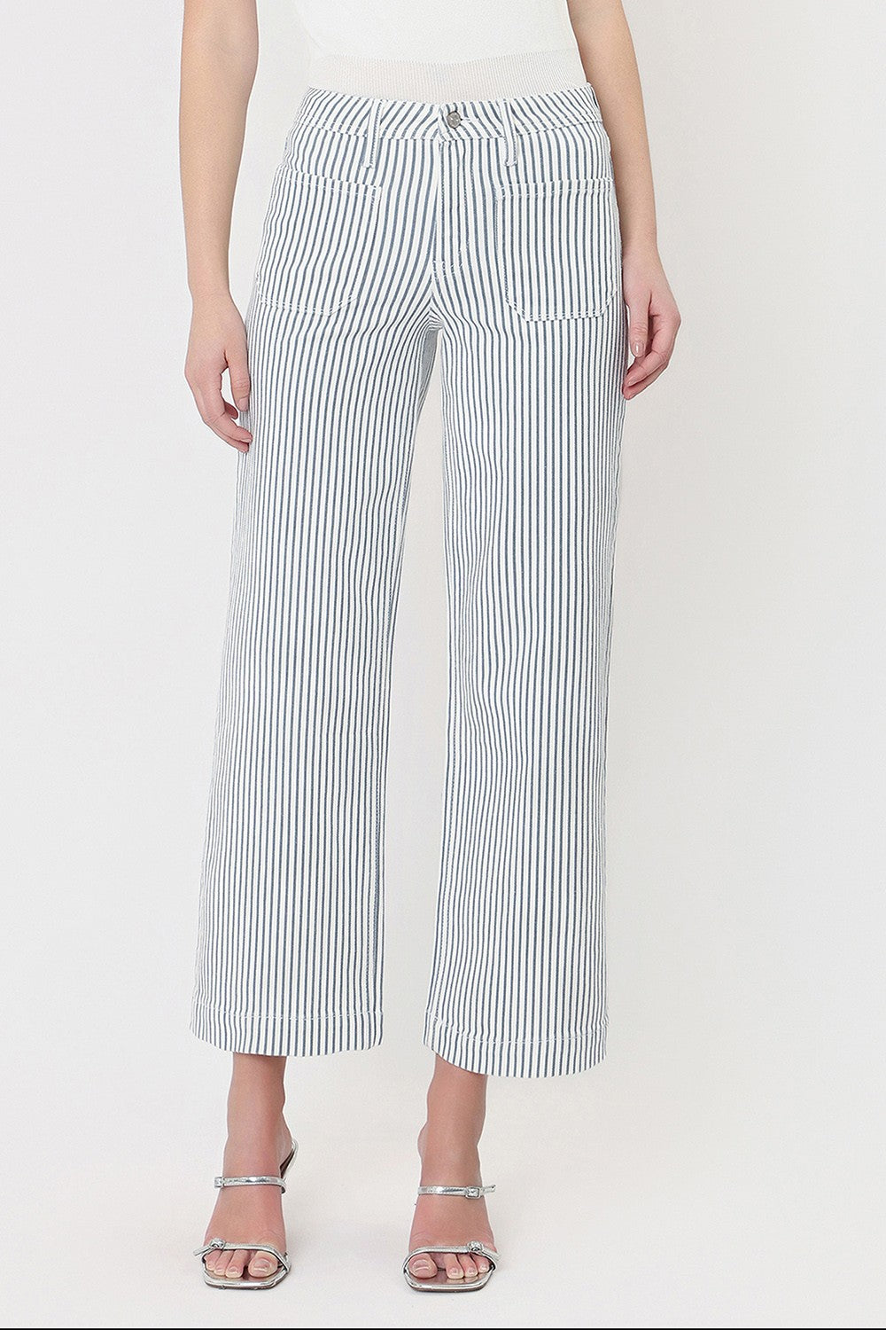 STRIPE HR CROP WIDE