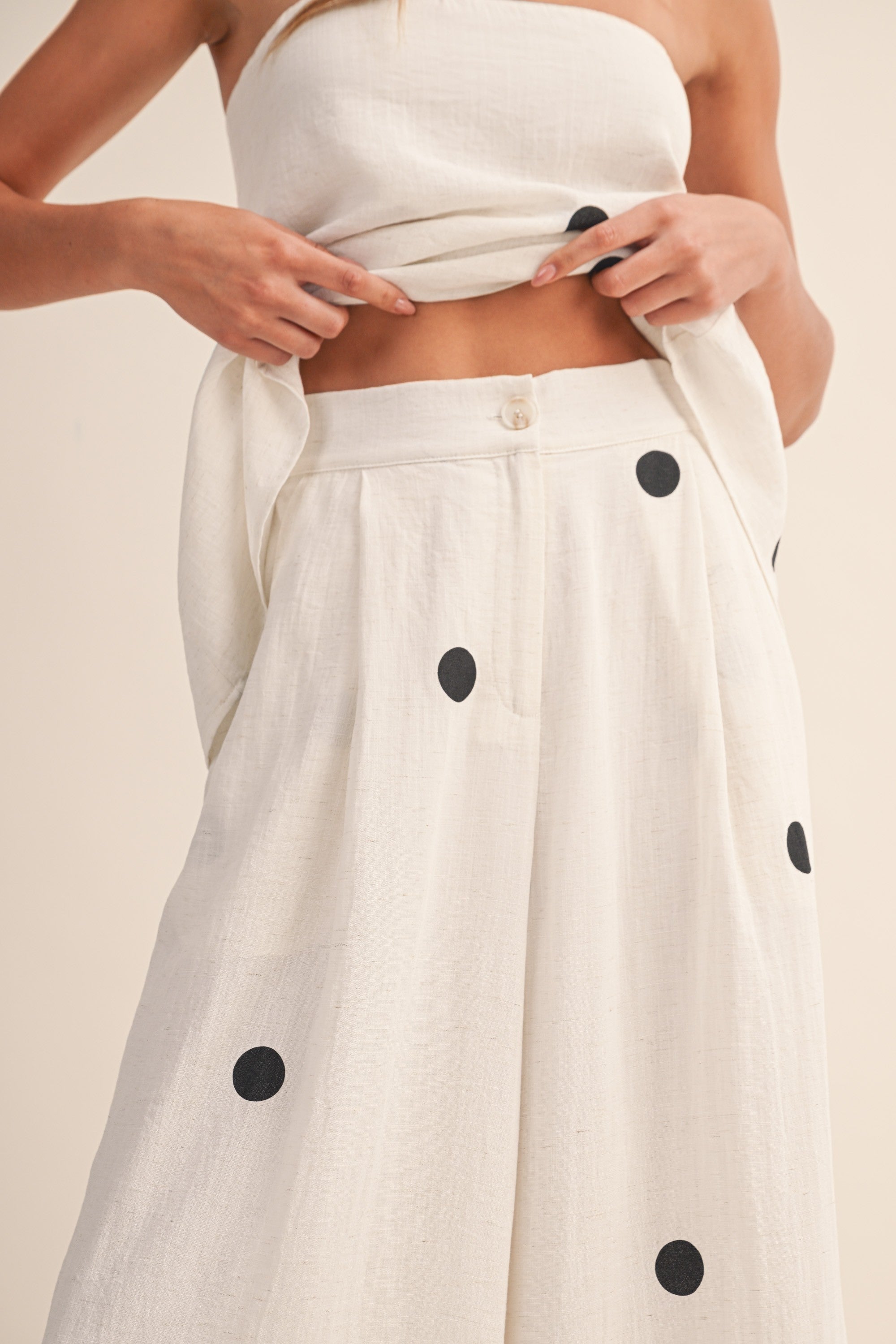 LORRAINE POLKA DOT SET