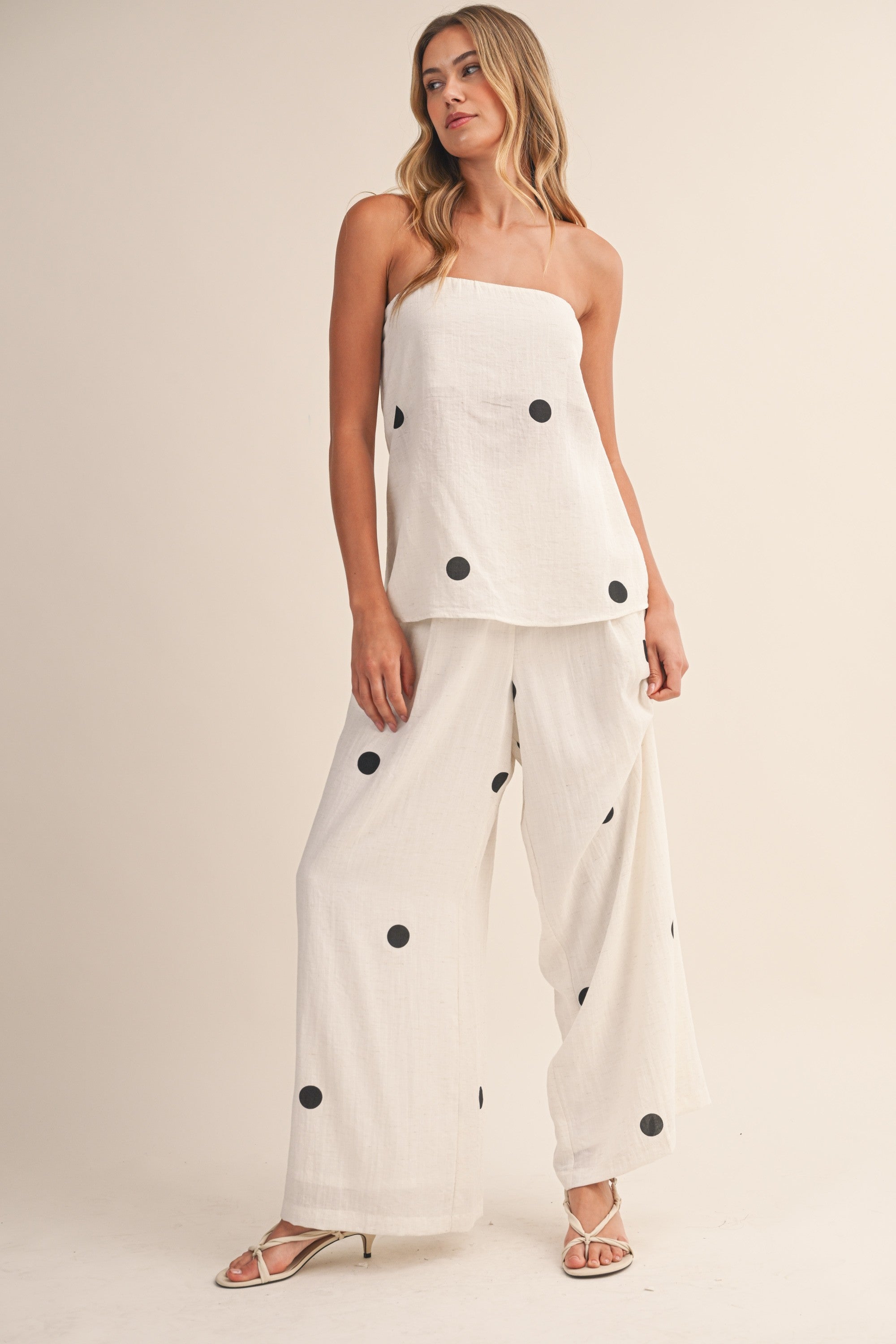 LORRAINE POLKA DOT SET