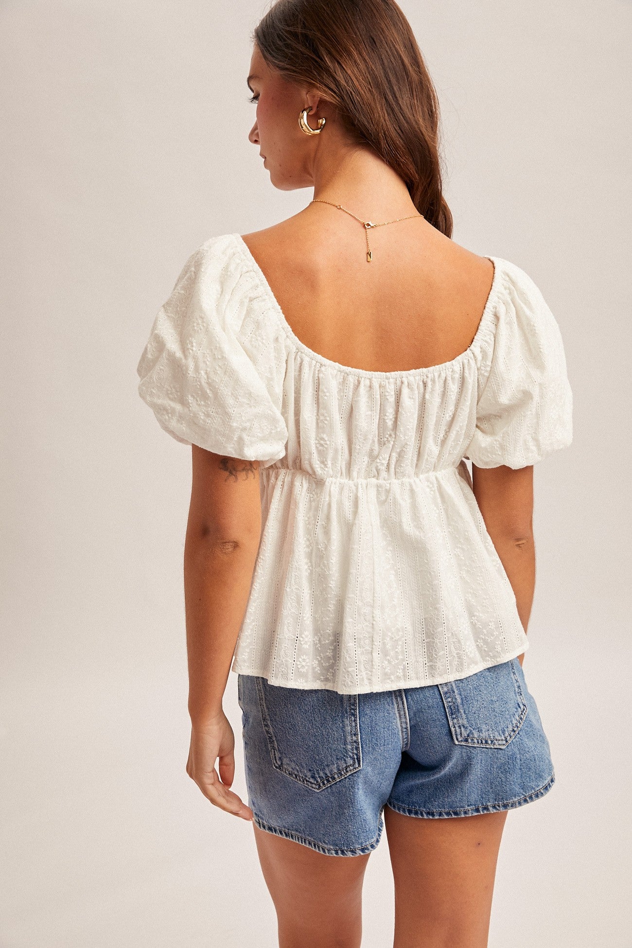 CHARNETTE BABYDOLL TOP