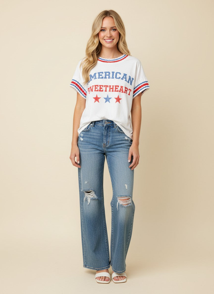 AMERICAN SWEETHEART TOP