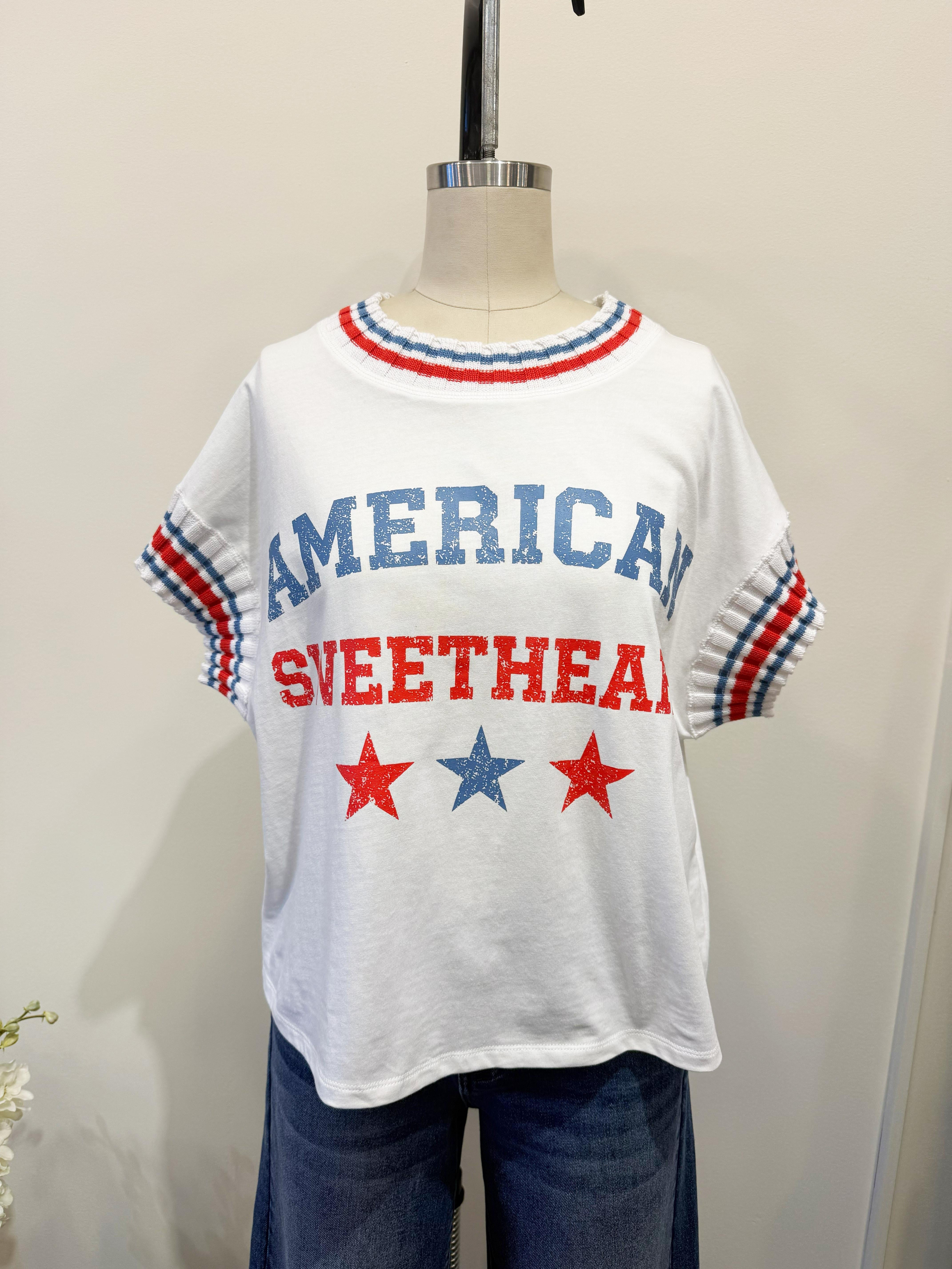AMERICAN SWEETHEART TOP