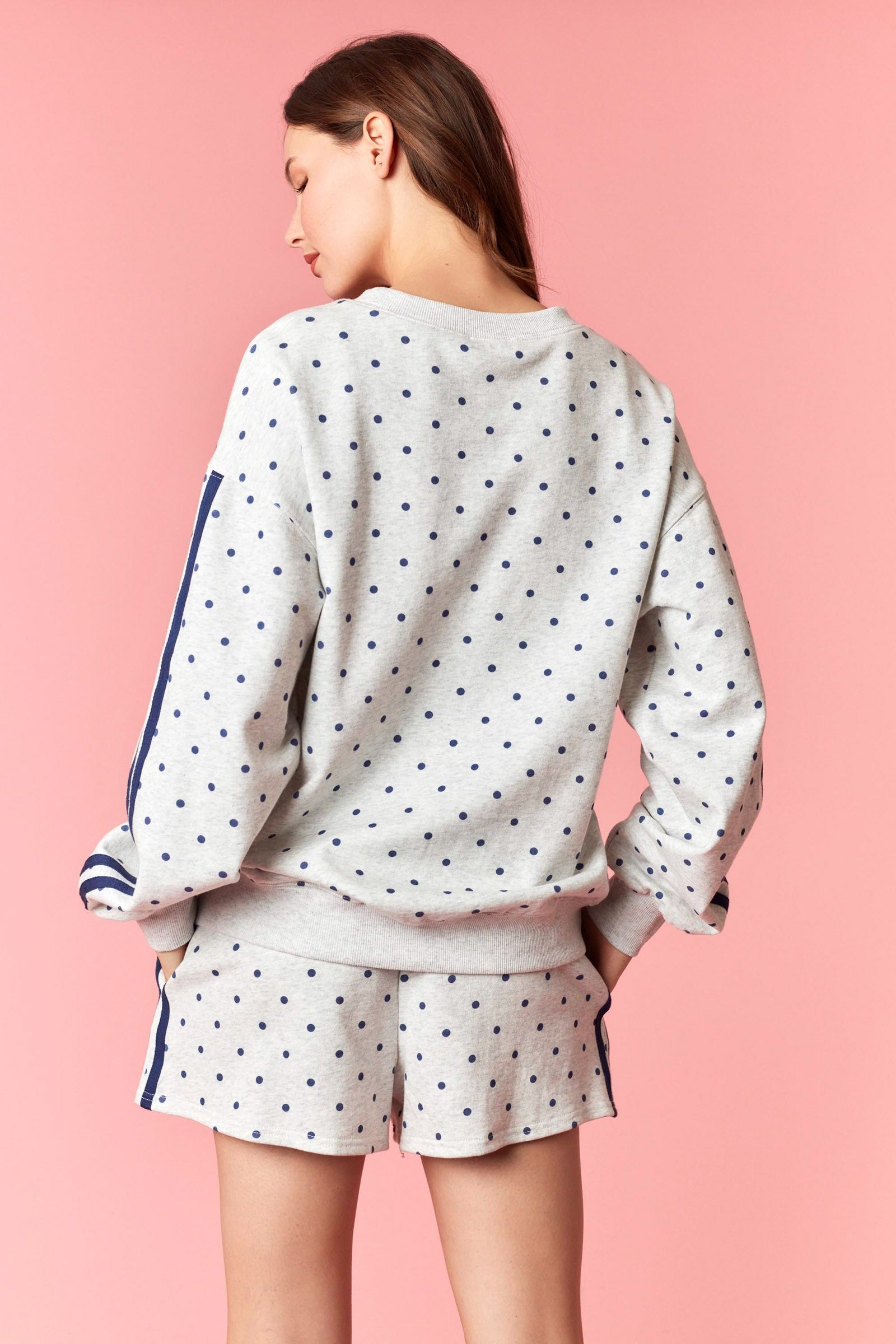 POLKA DOT USA SWEATSHIRT