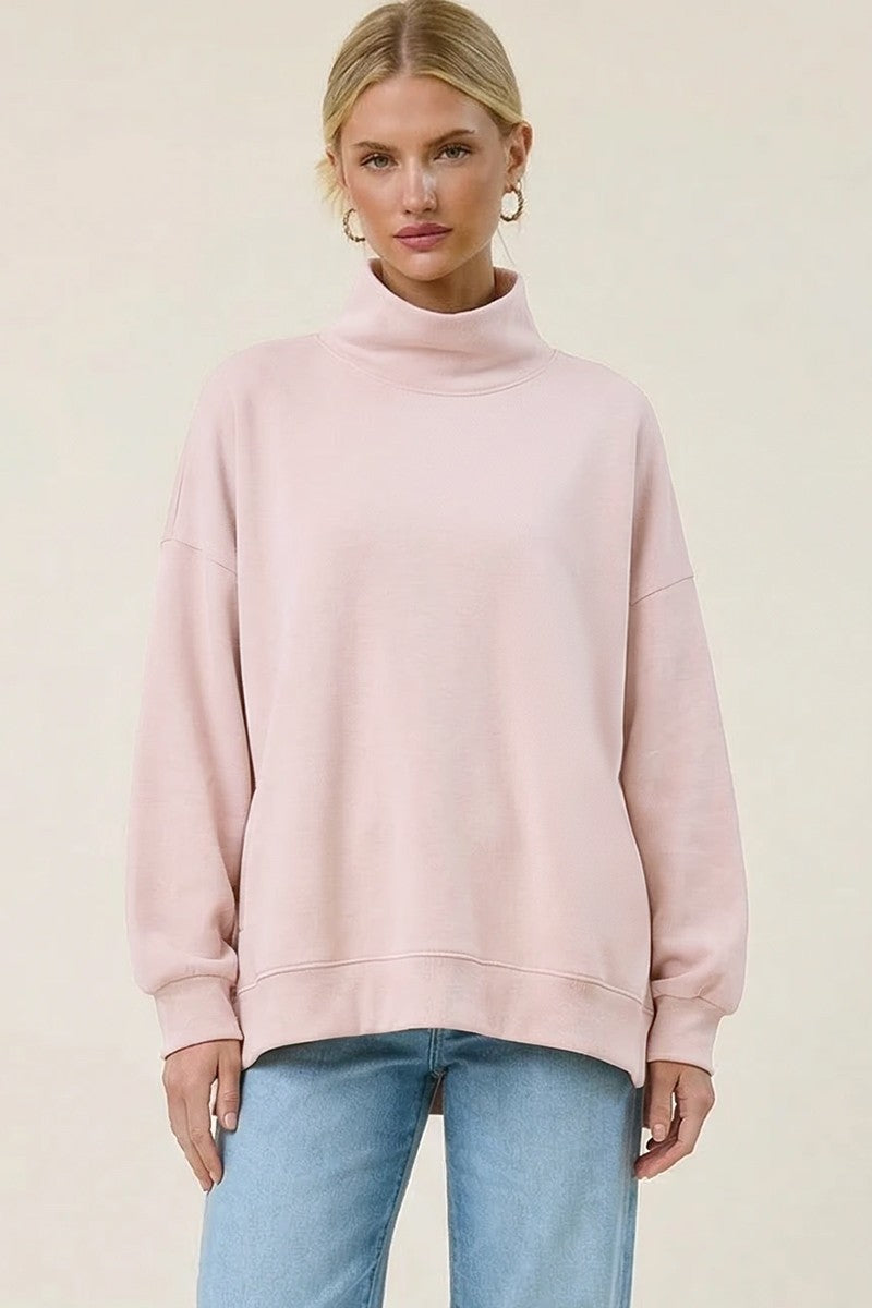 TEAGAN MOCKNECK SWEATSHIRT