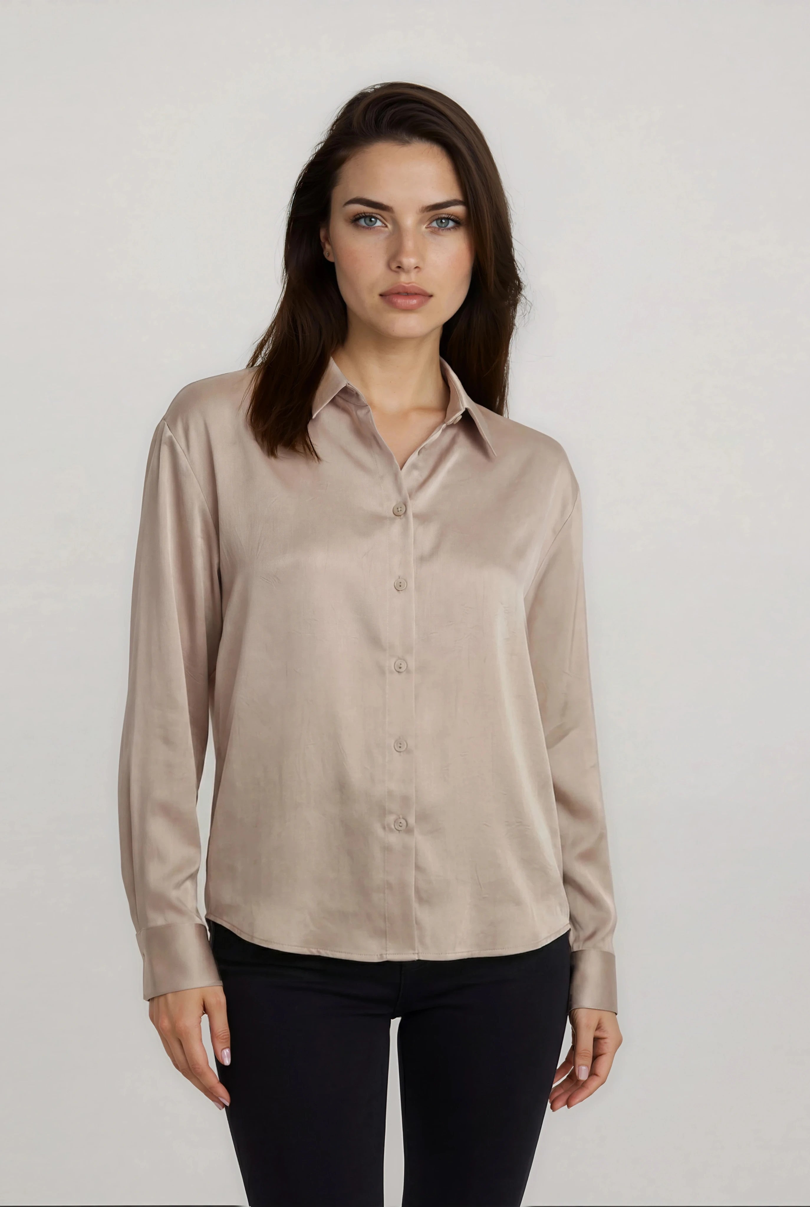 CHER SATIN BLOUSE