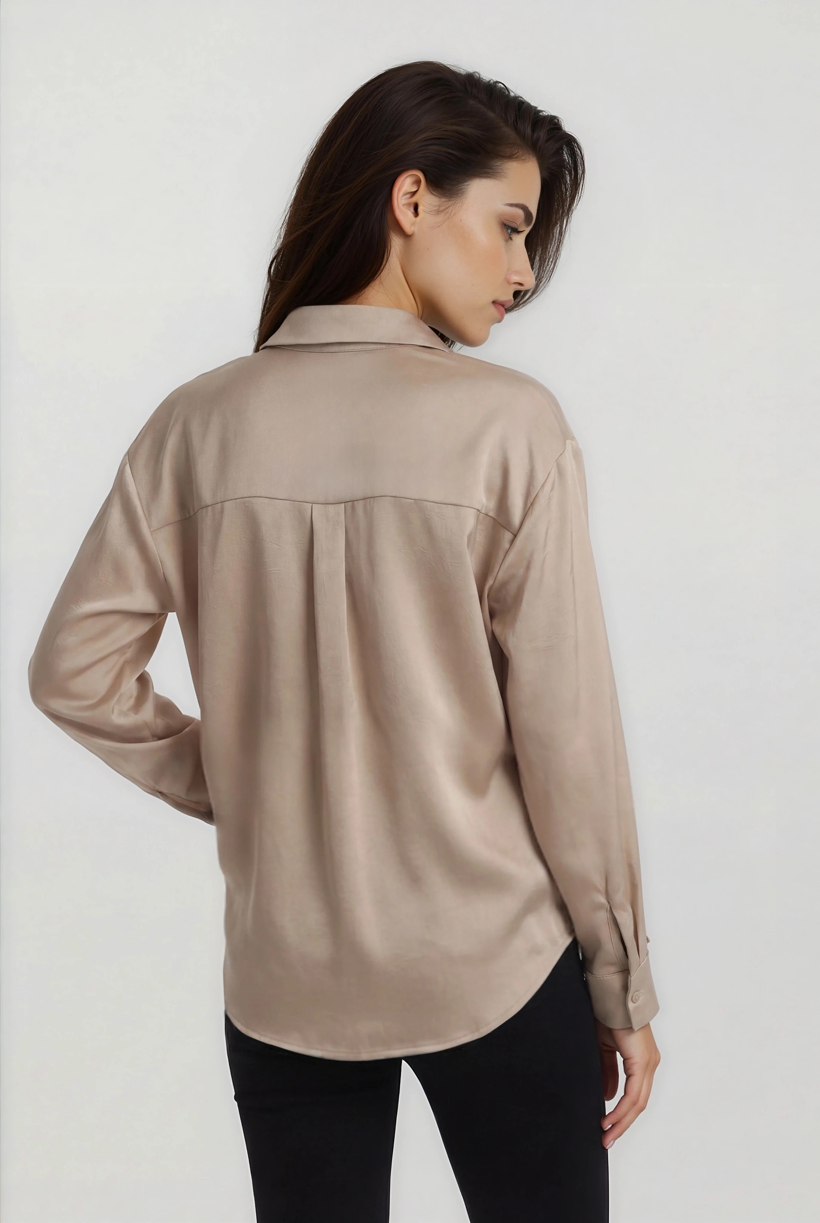 CHER SATIN BLOUSE