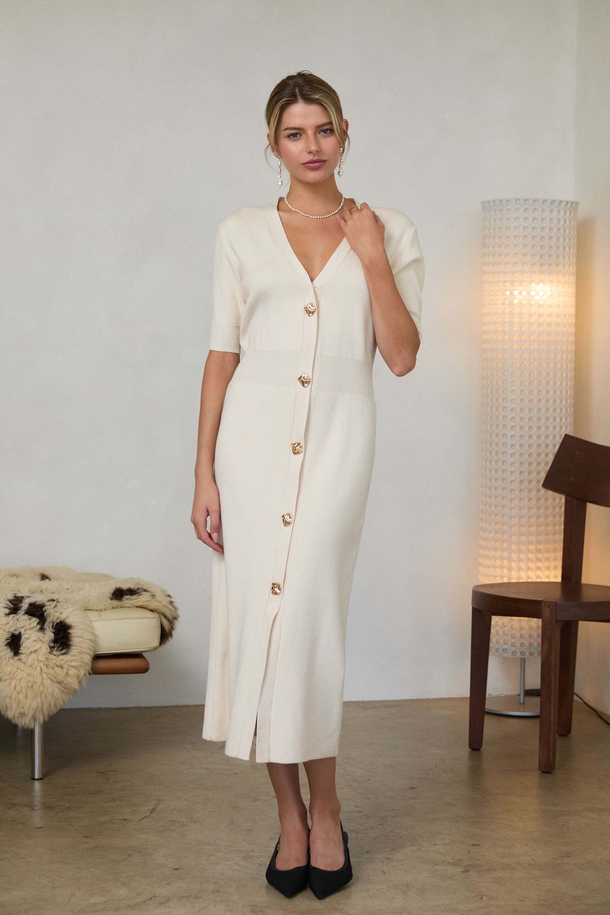 ROXANNE SWEATER DRESS