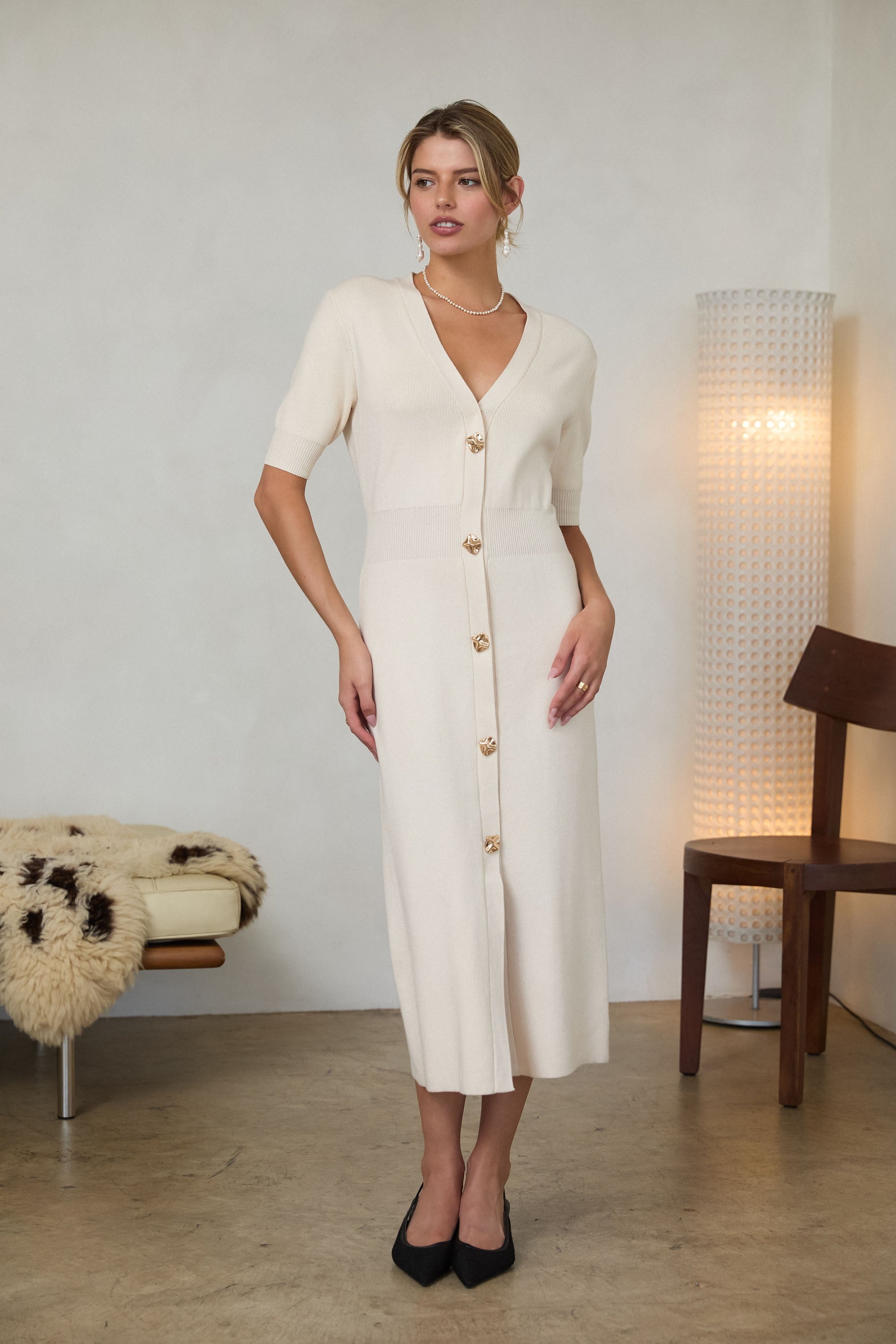 ROXANNE SWEATER DRESS