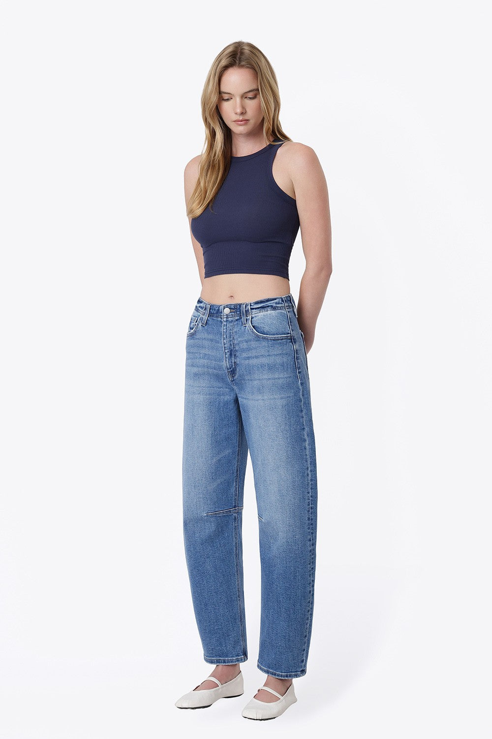 STIRRING HR BARREL JEAN