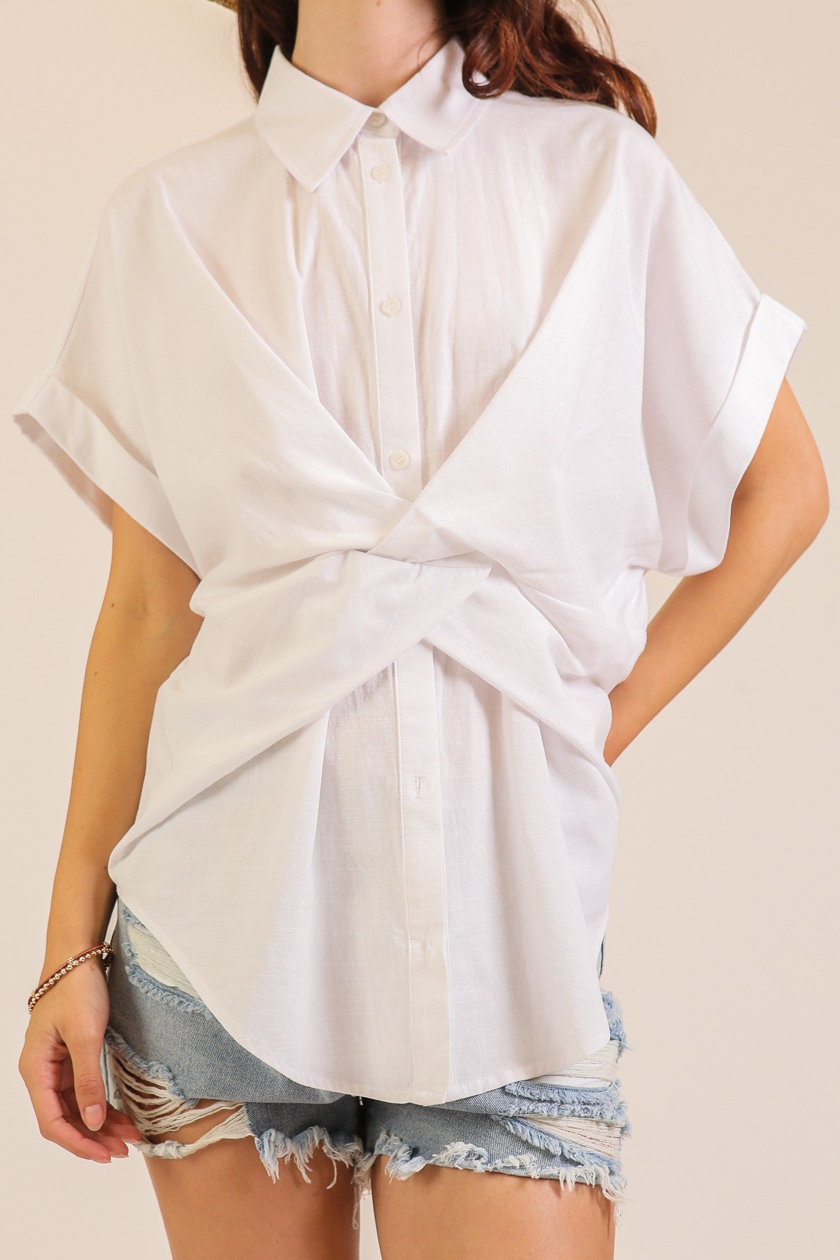 NINA TWIST BLOUSE