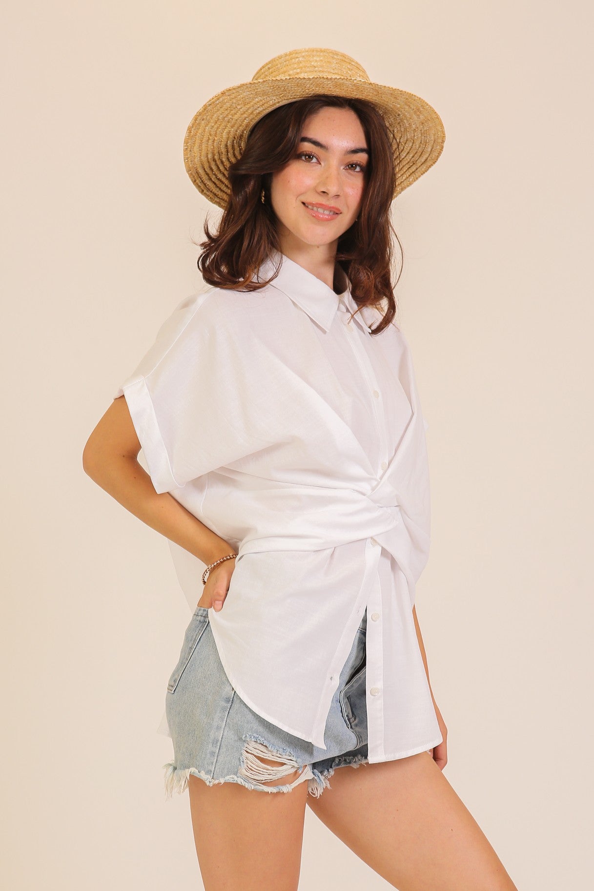 NINA TWIST BLOUSE