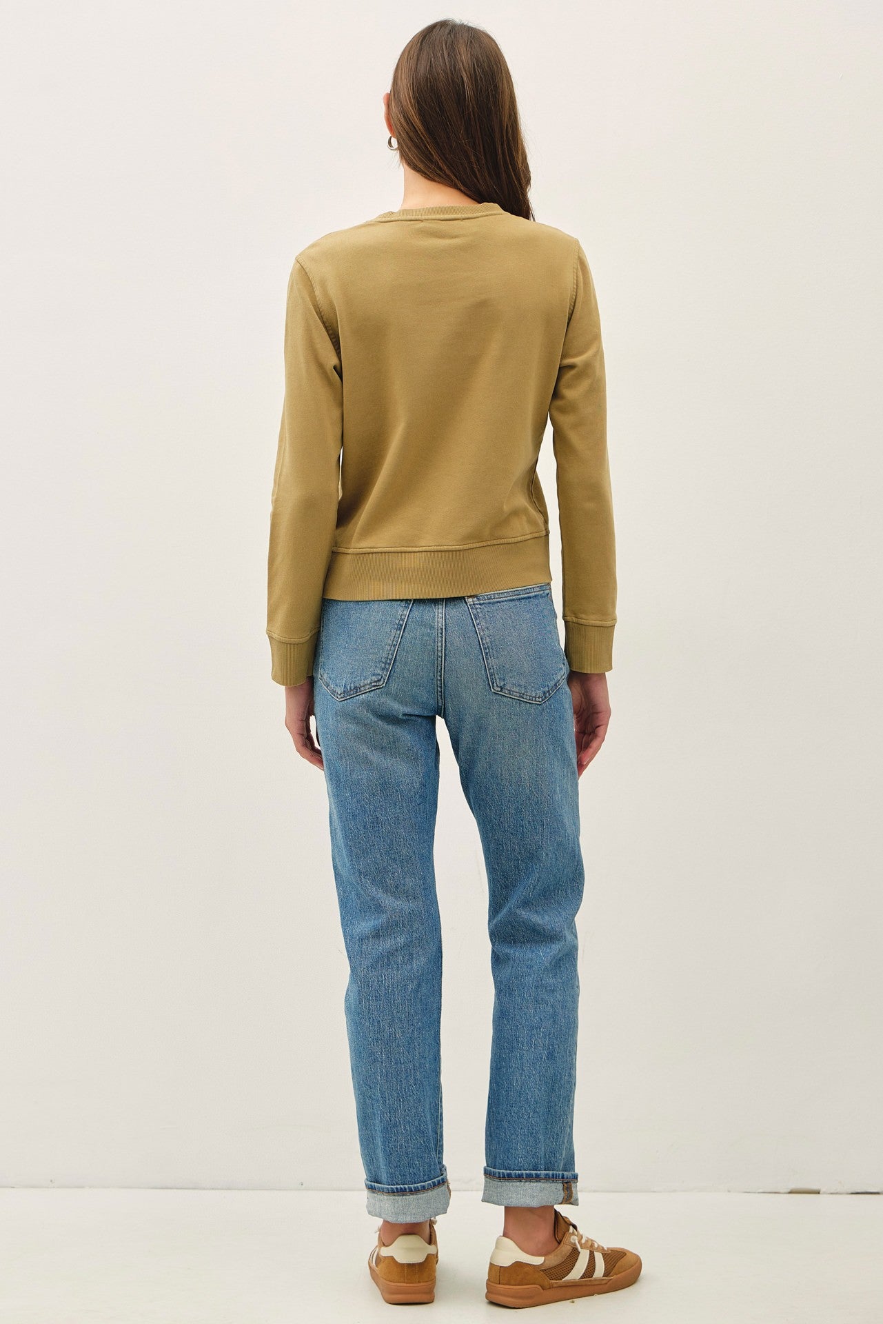 PANSY CREW SWEATSHIRT