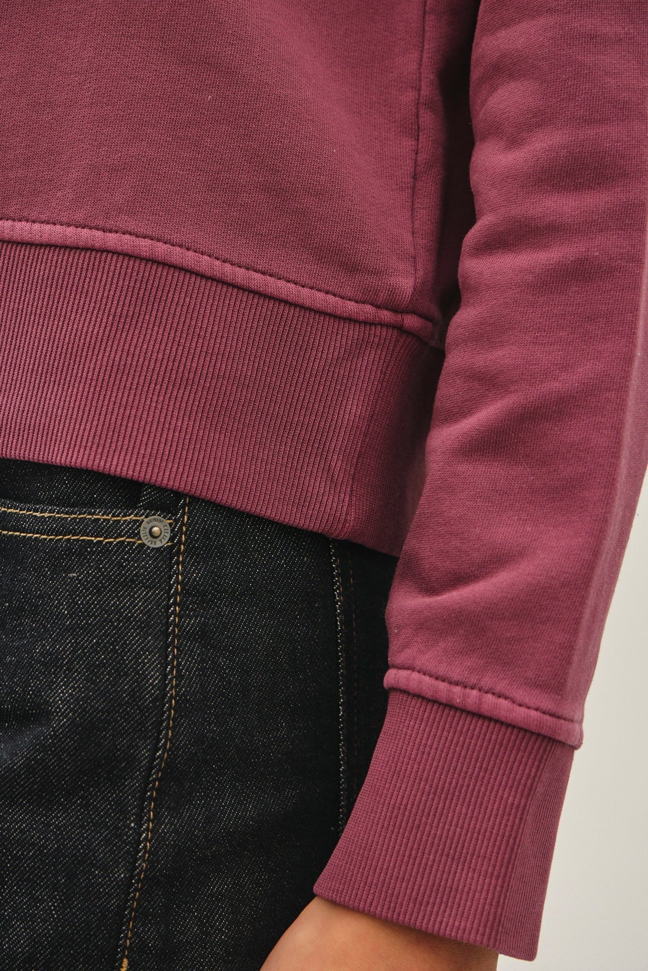 PANSY CREW SWEATSHIRT