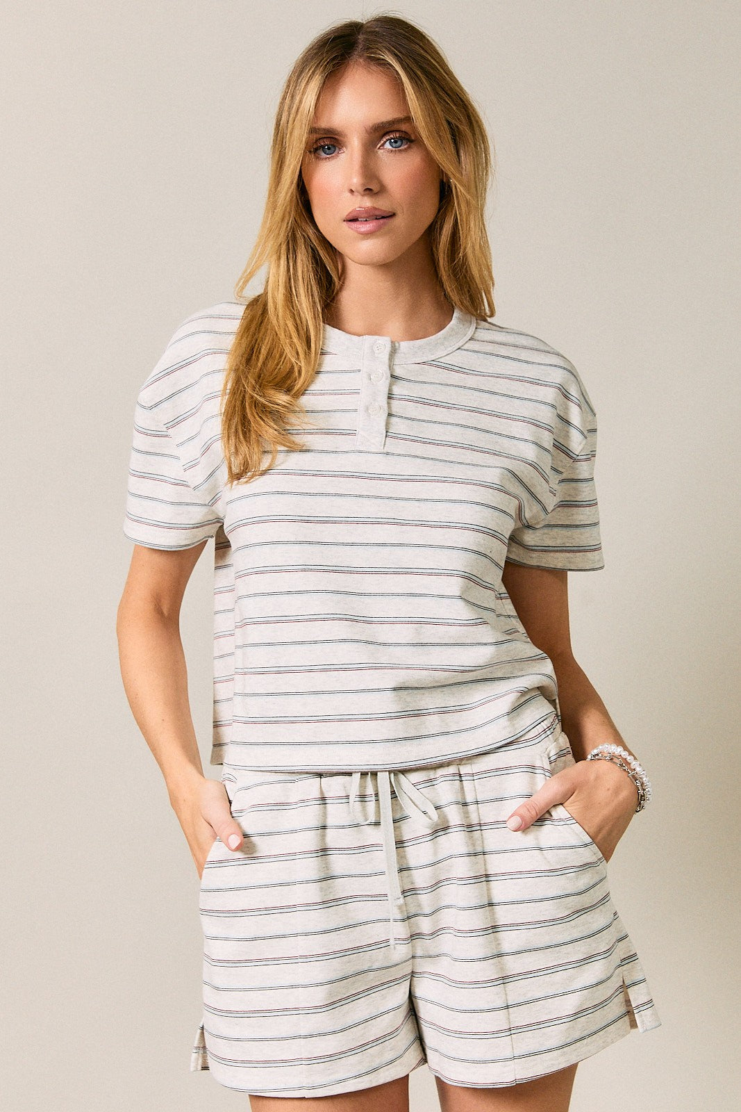 SANDIE STRIPE TEE