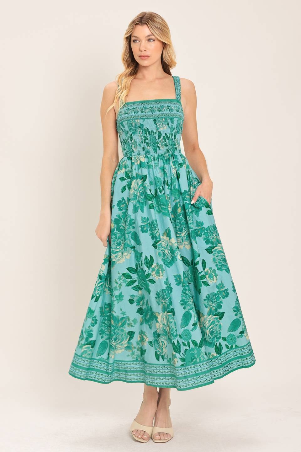 EMERSYN MIDI DRESS