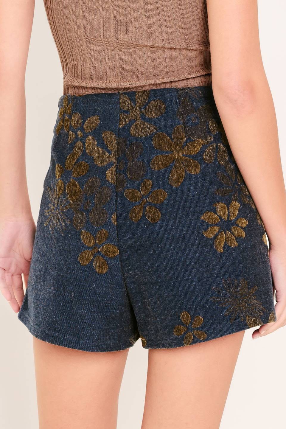 ATIYA JACQUARD SKORT