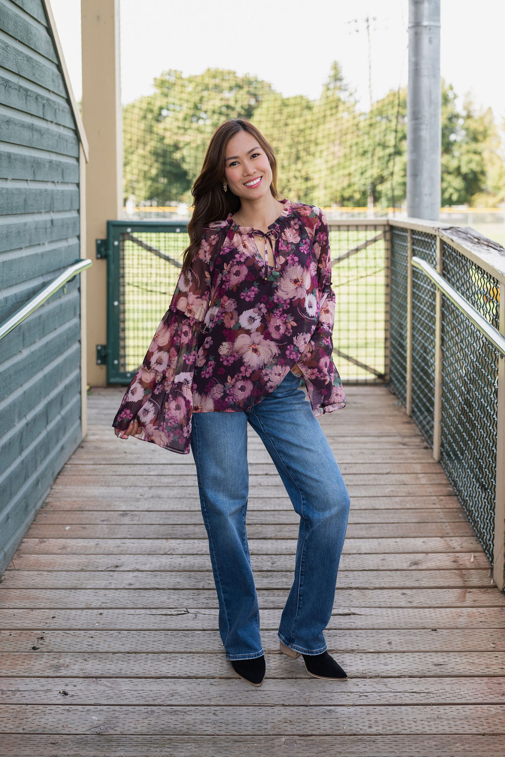 KIZZIE BELL SLV BLOUSE
