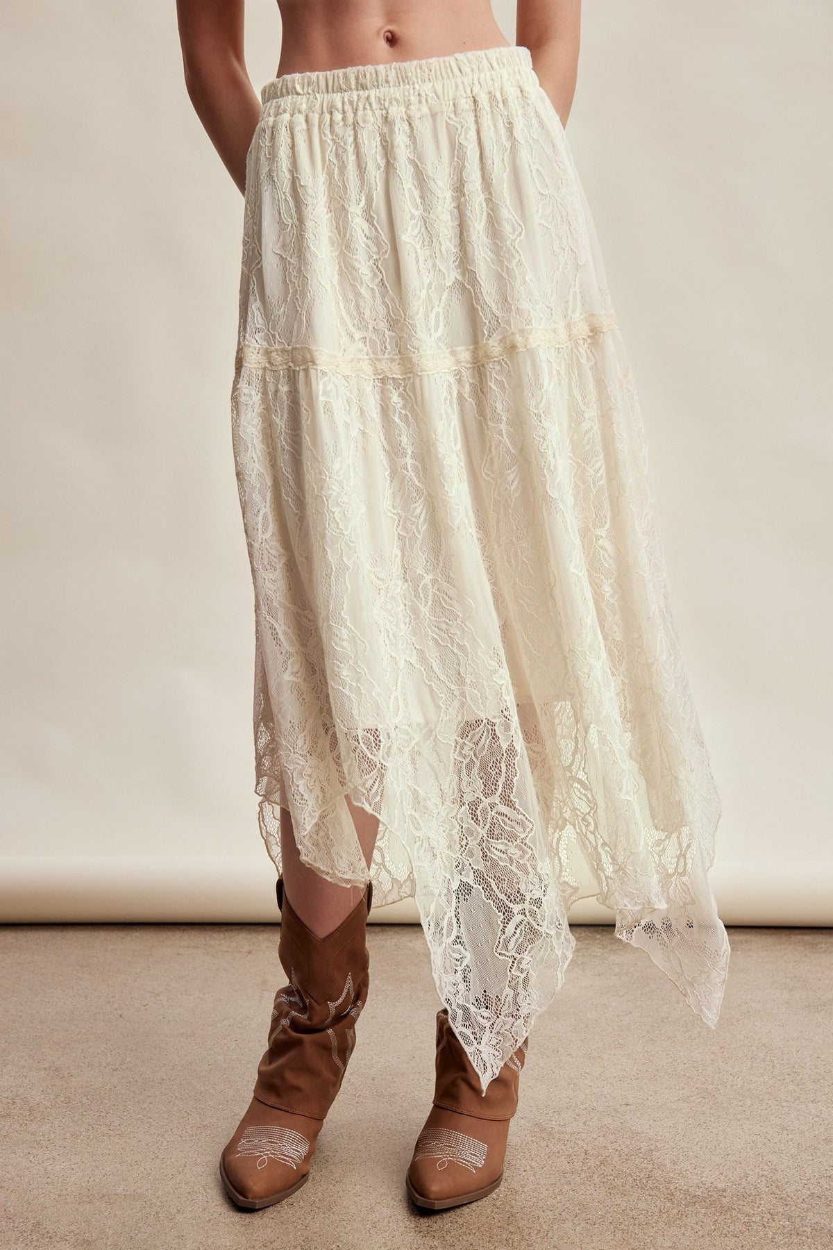 ANDY LACE SKIRT