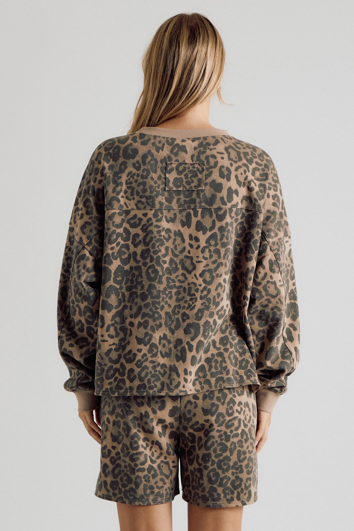 GENEVA LEOPARD TOP