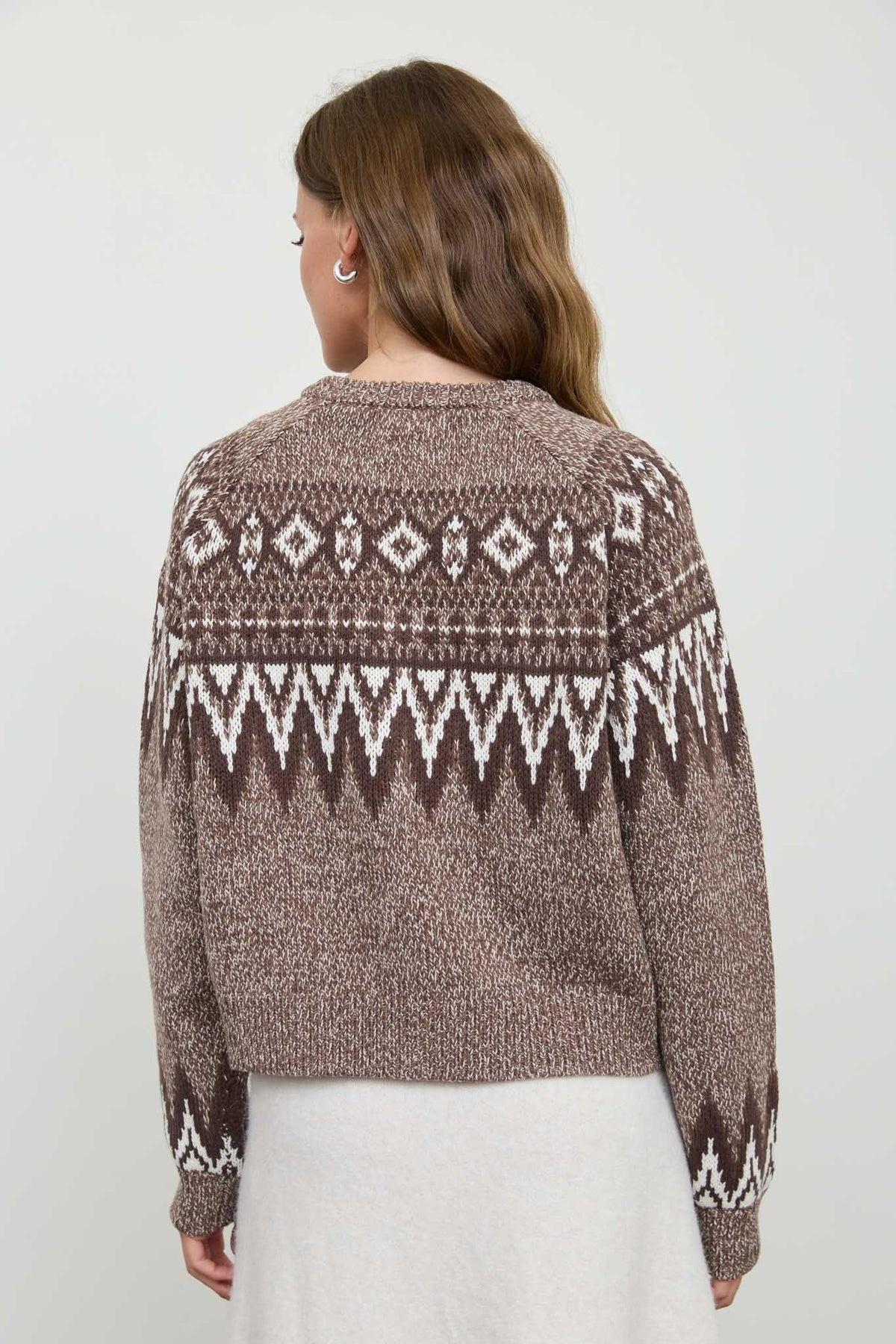 FAIR ISLE SWEATER CARDI