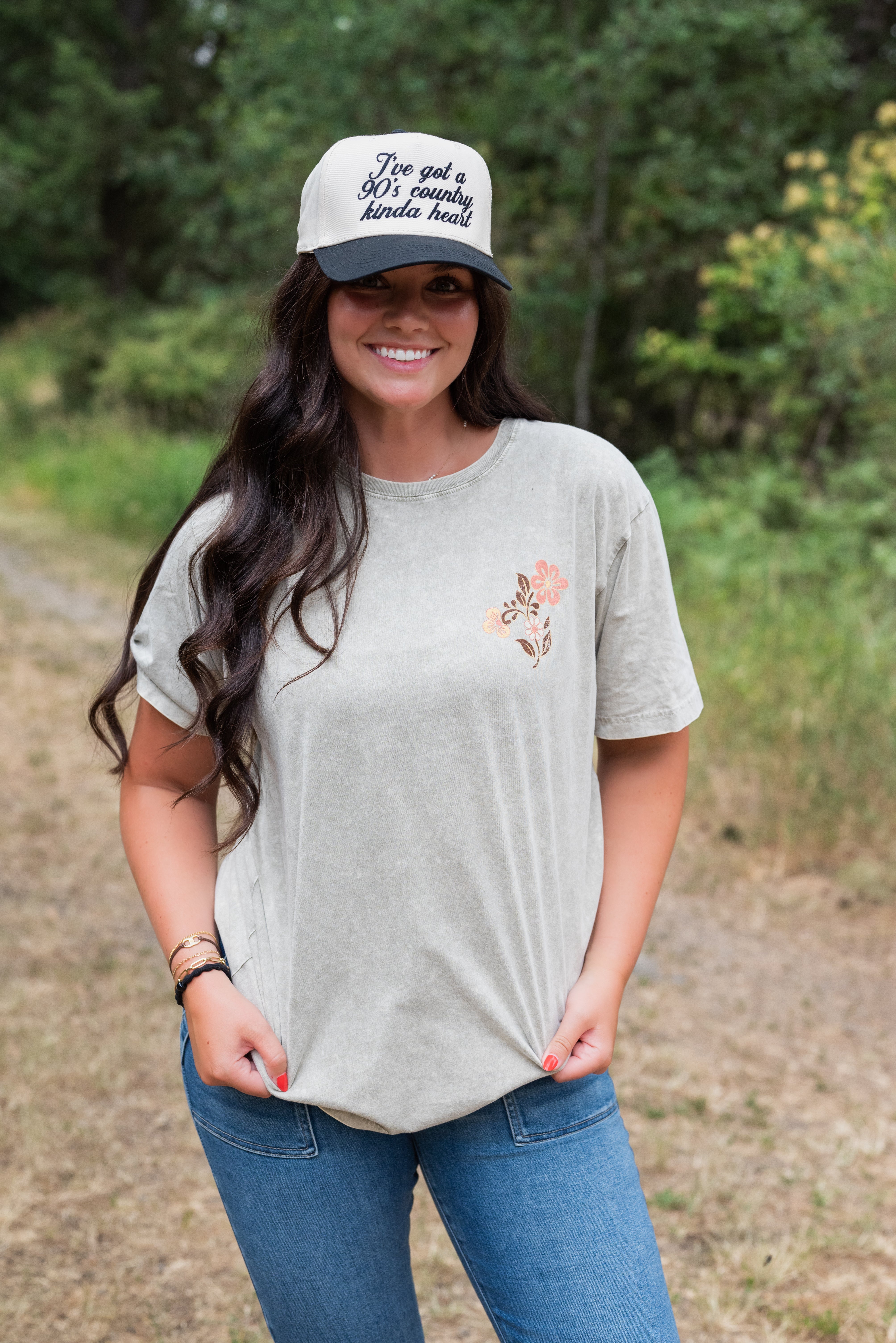 LONGHORN BOHO TEE