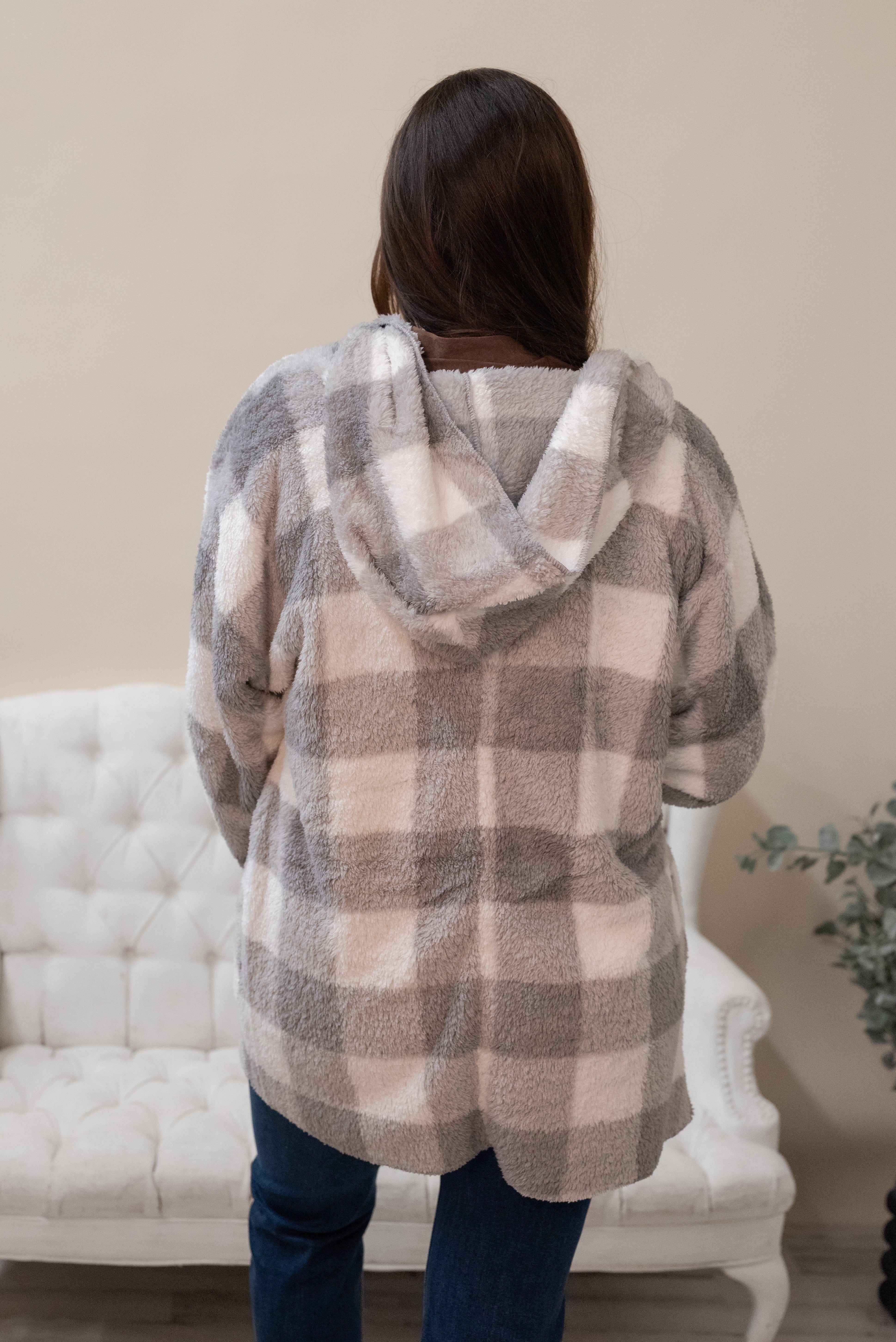 JAZZY SHERPA CARDIGAN