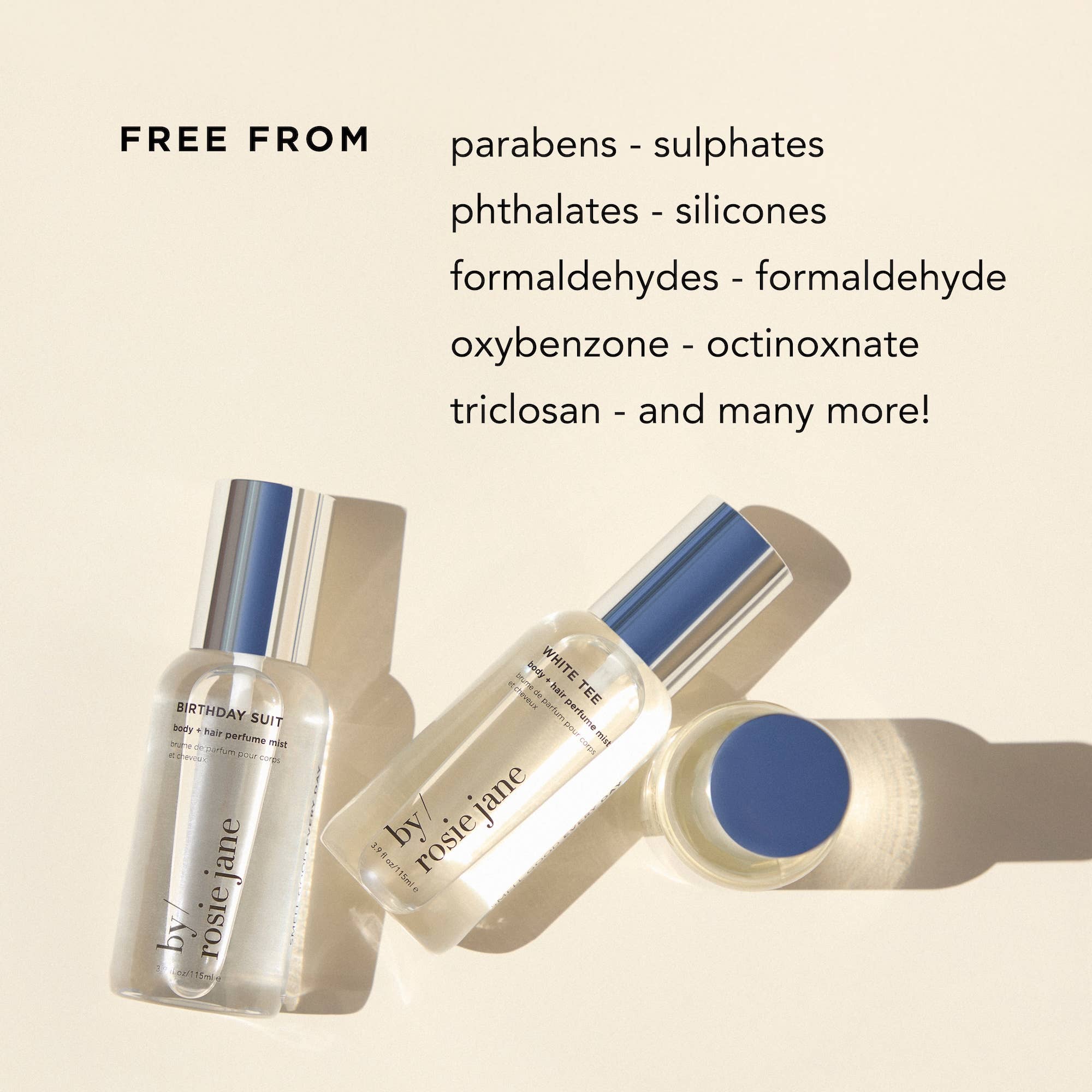 WHITE TEE body + hair perfume mist