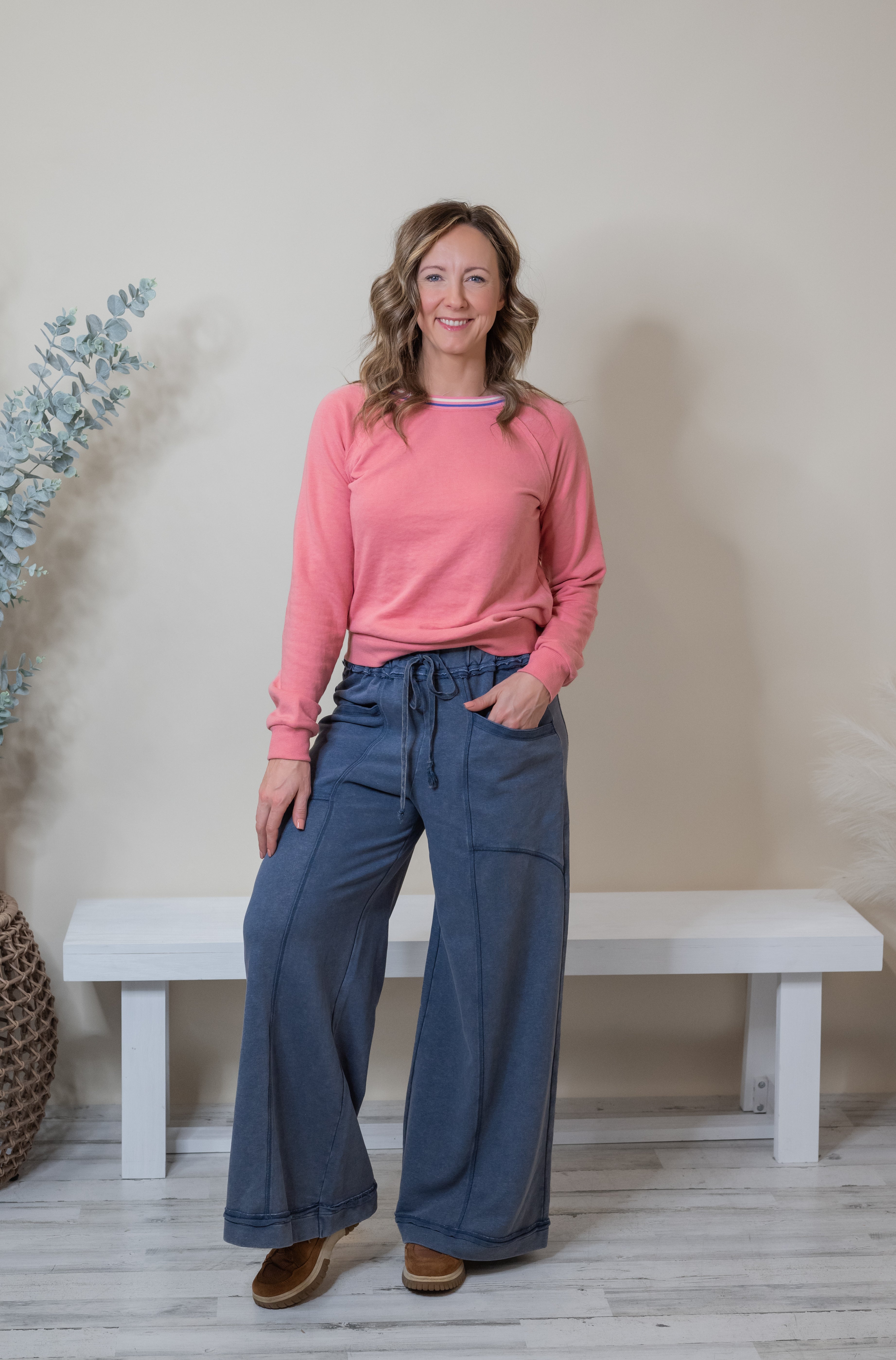 PHYLLIS WIDE LEG PANTS