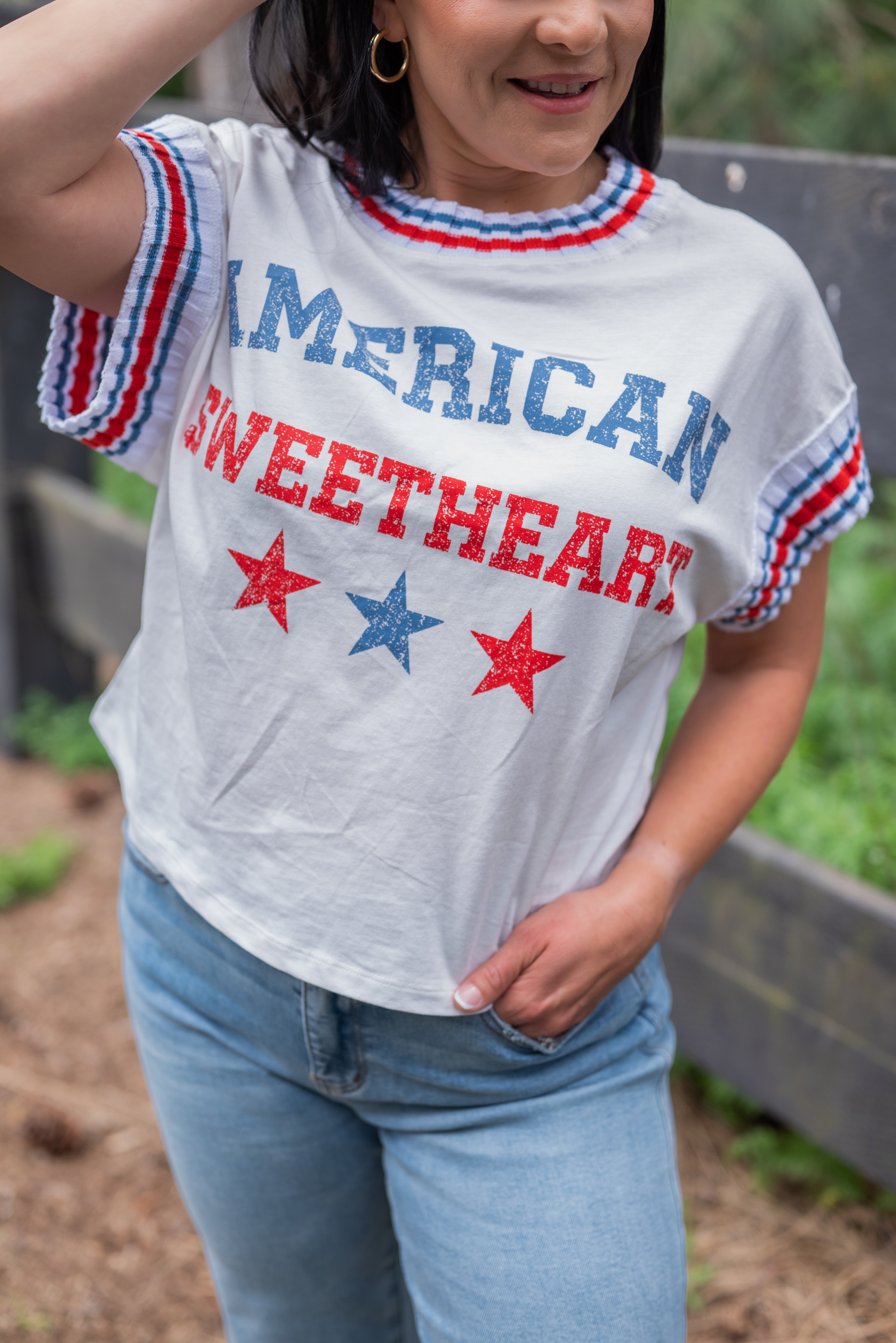 AMERICAN SWEETHEART TOP