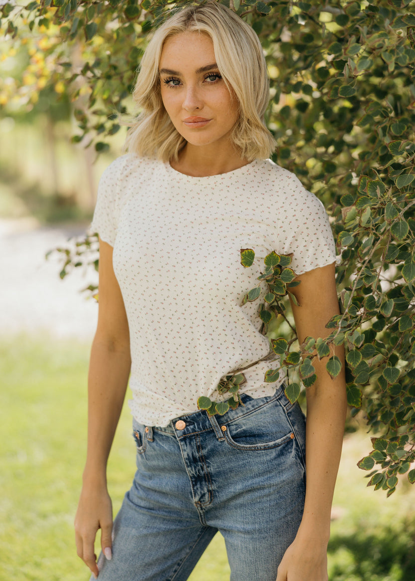 LETTUCE EDGE TEE