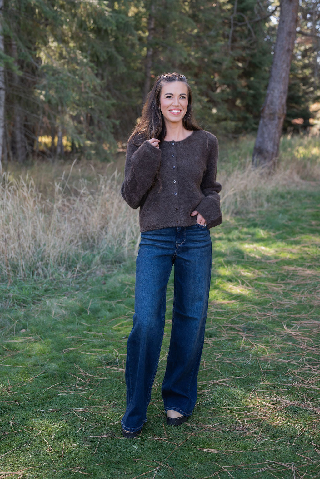Winterglow Fluffy Cardigan