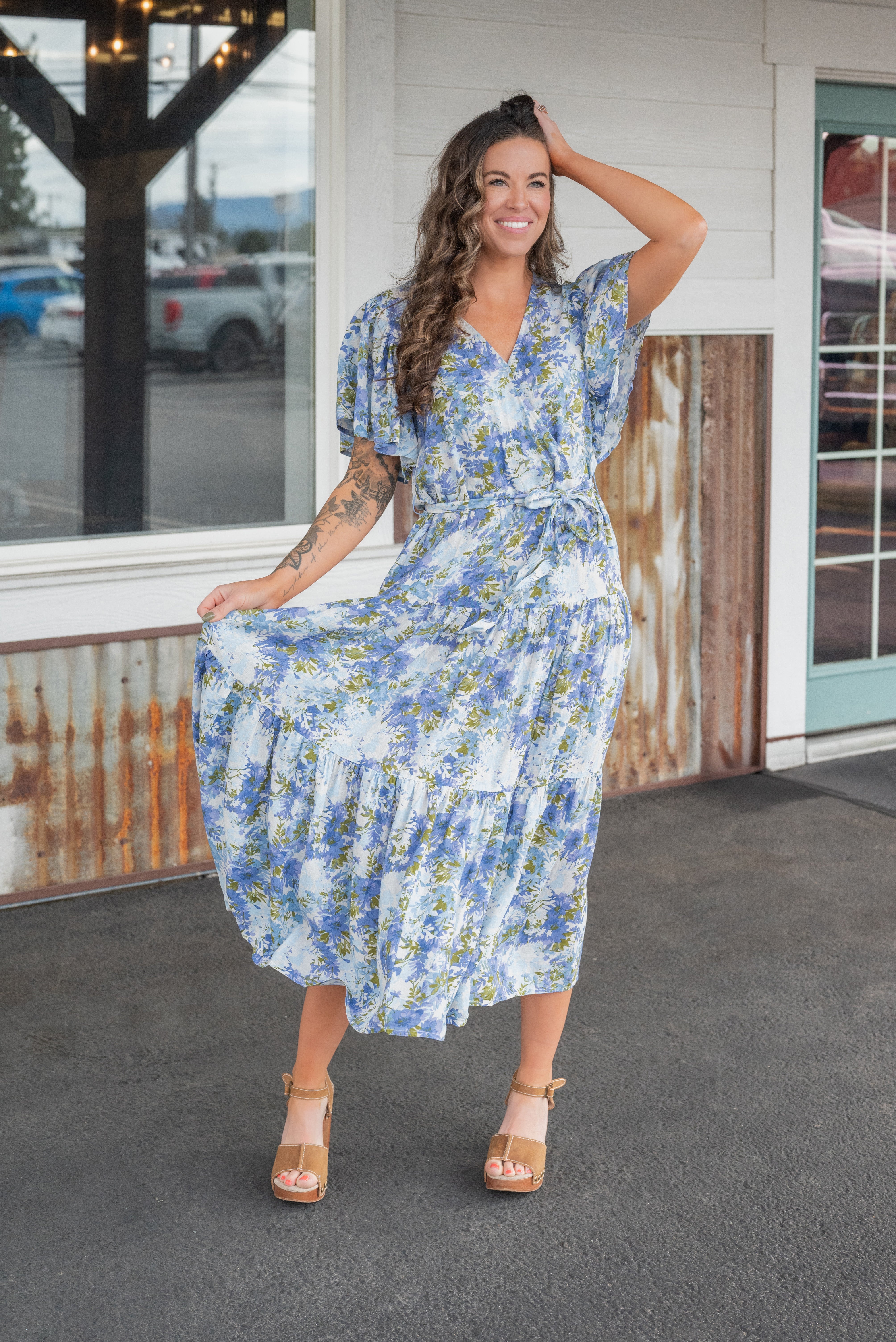 ALIZA FLORAL DRESS