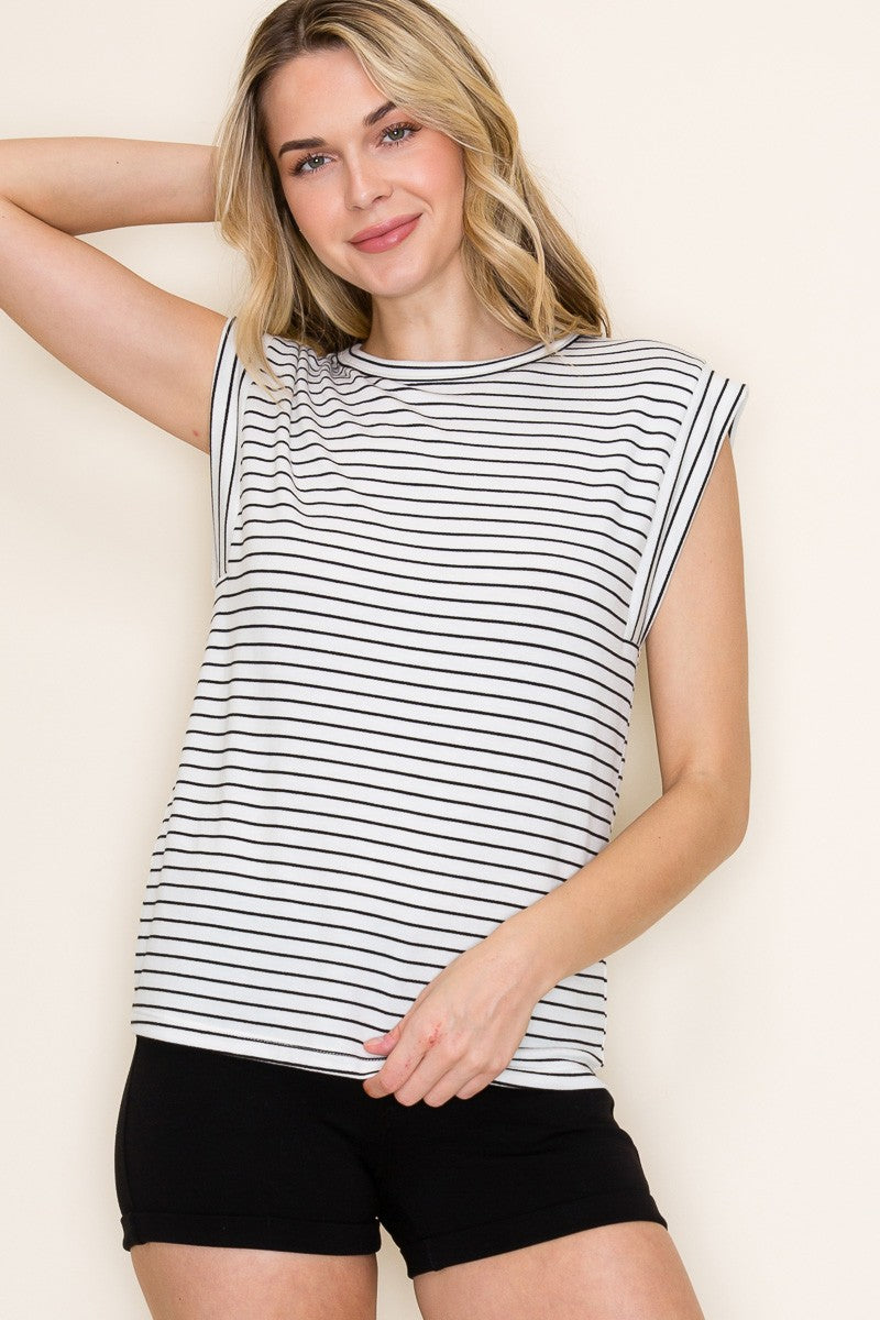 JERRIE STRIPE TOP
