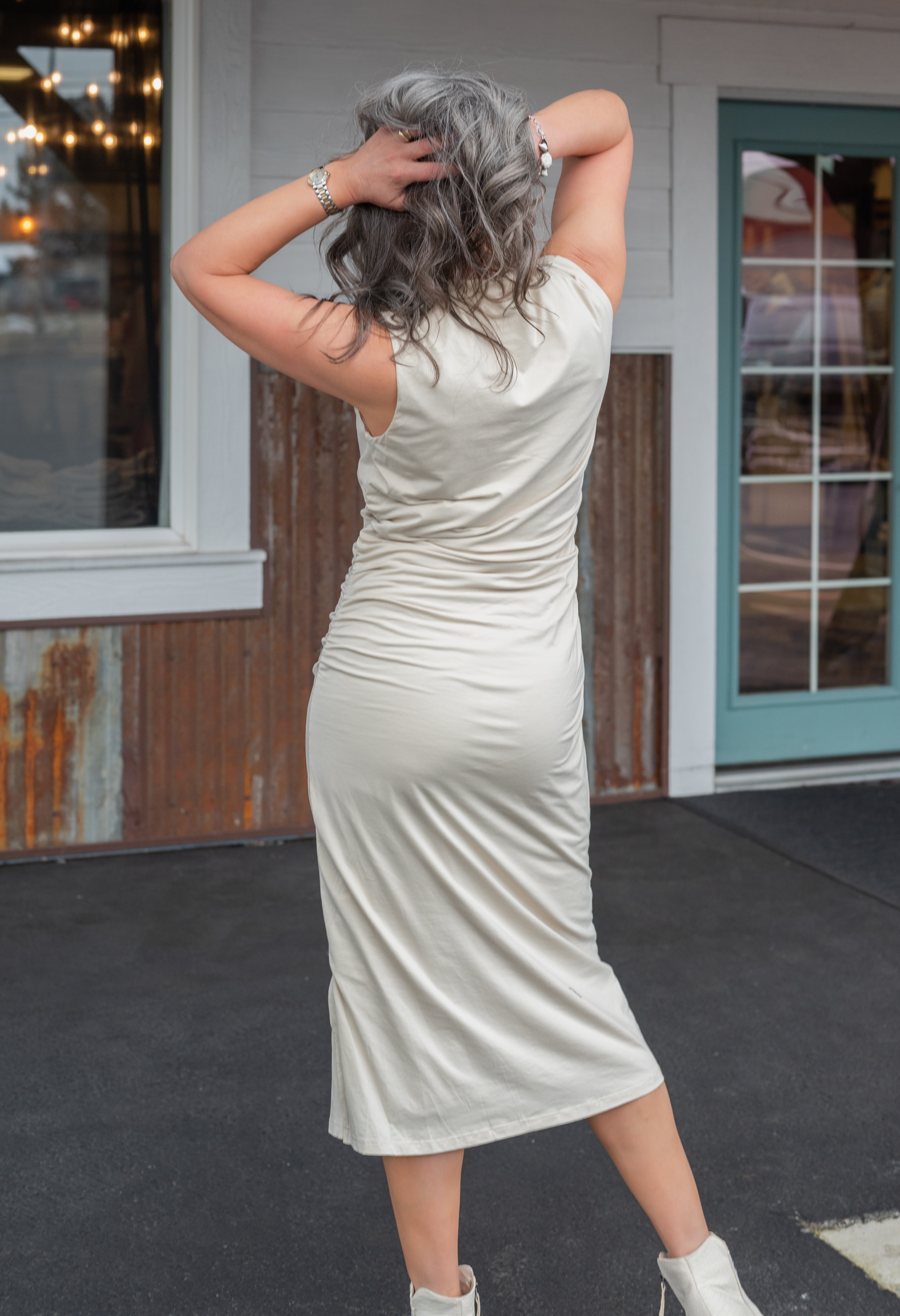 ZOEY MOCK NECK DRESS