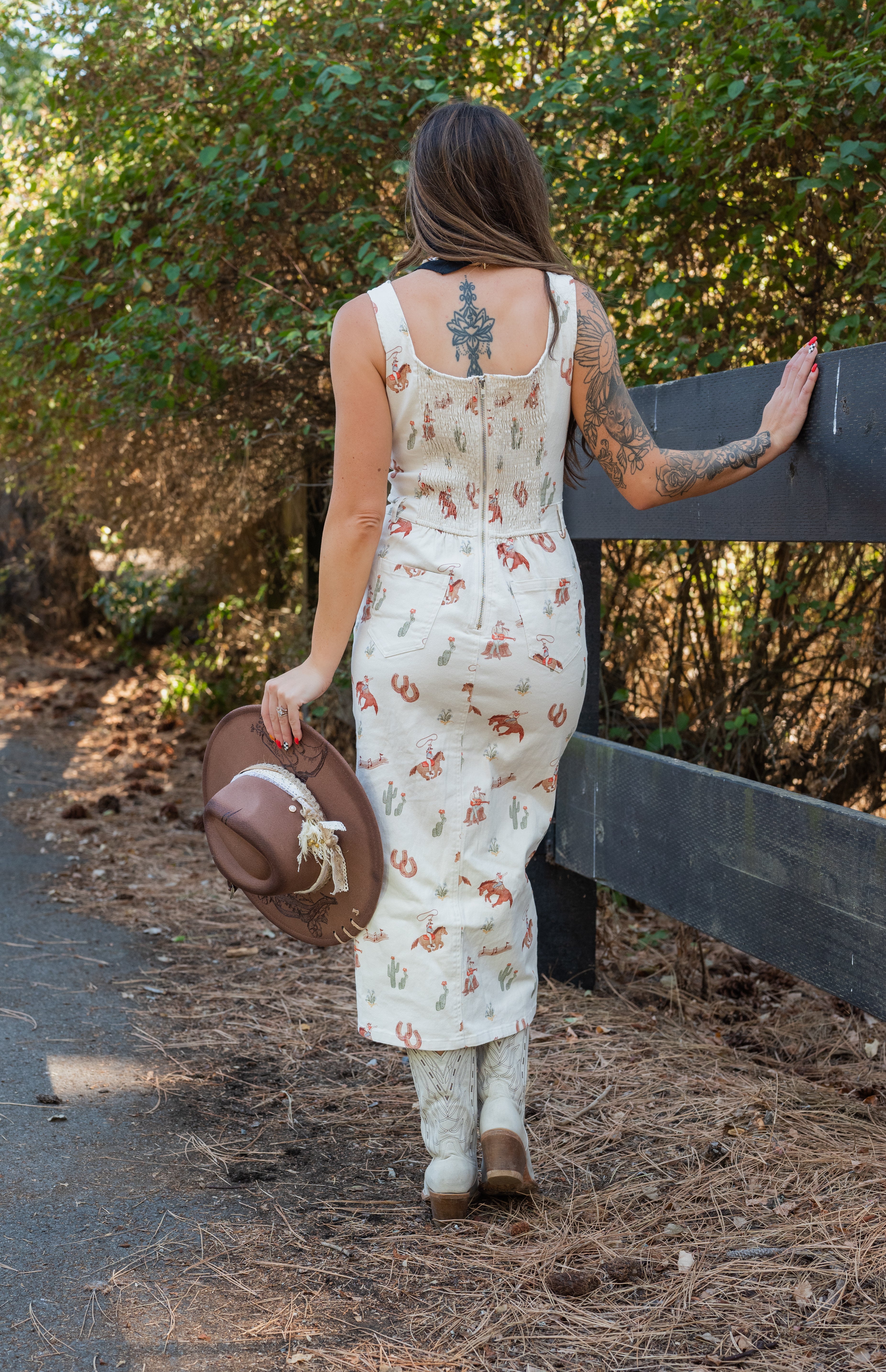 RODEO MIDI DRESS