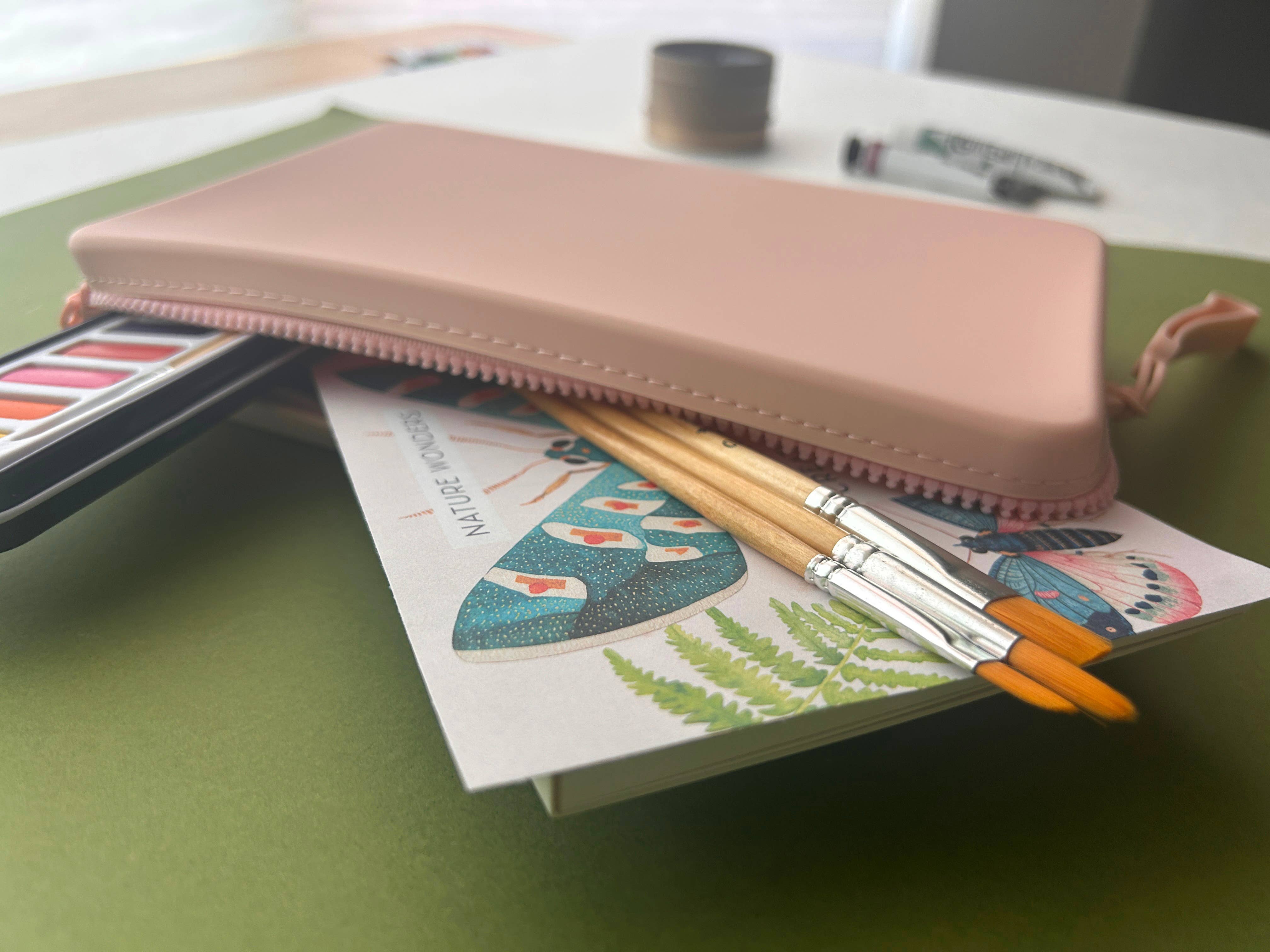 Silicone Art Bag | Waterproof, Washable Art Pouch