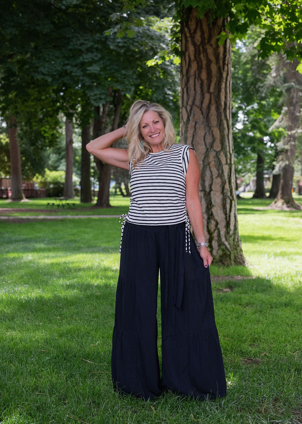 AIMEE STRIPE TOP