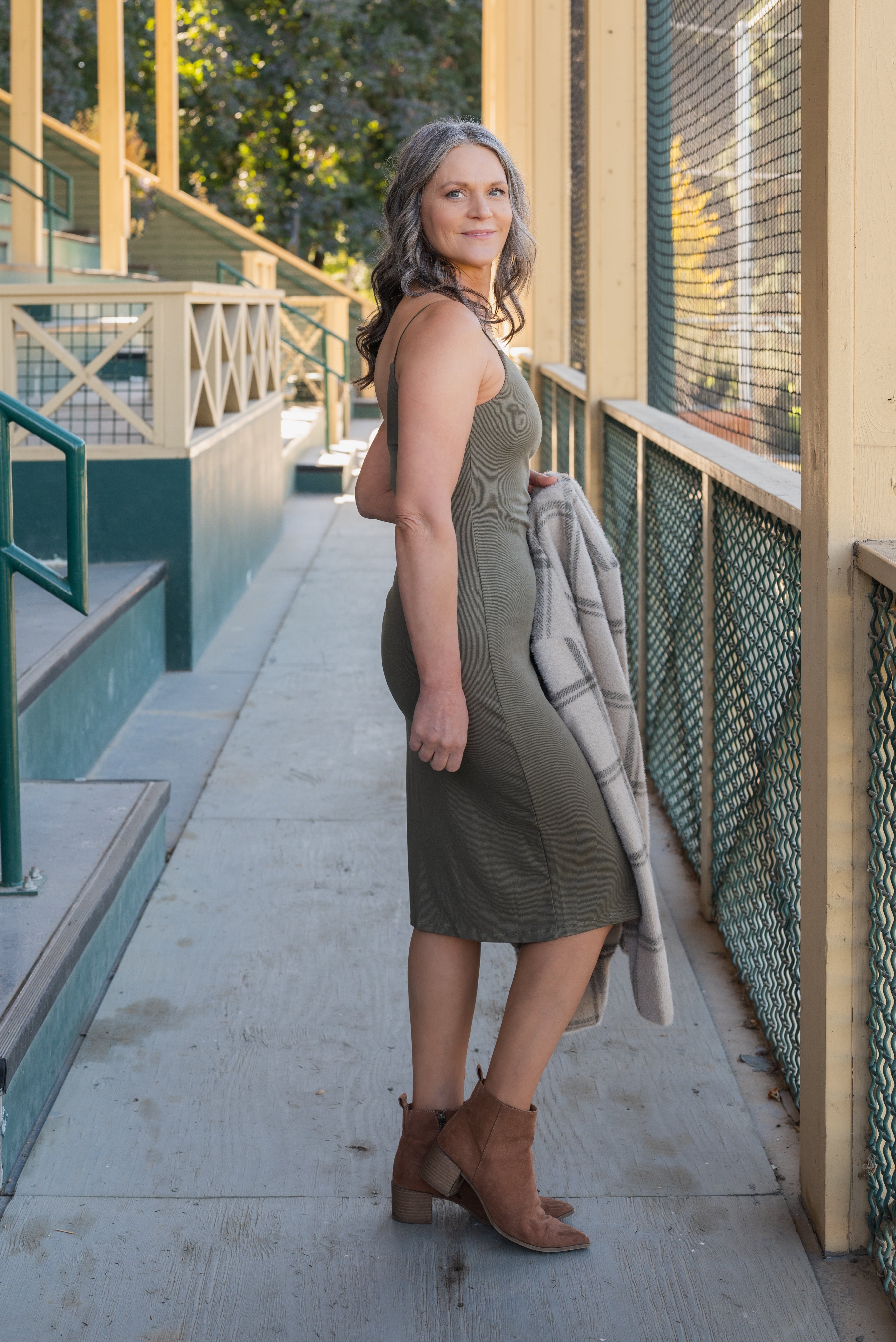 Minimalist Ribbed Dress