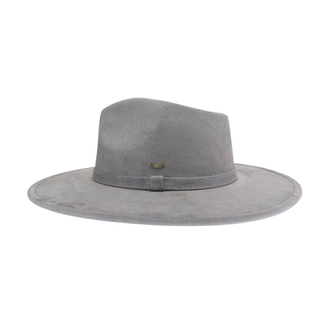 Camden Faux Suede C.C Rancher Hat