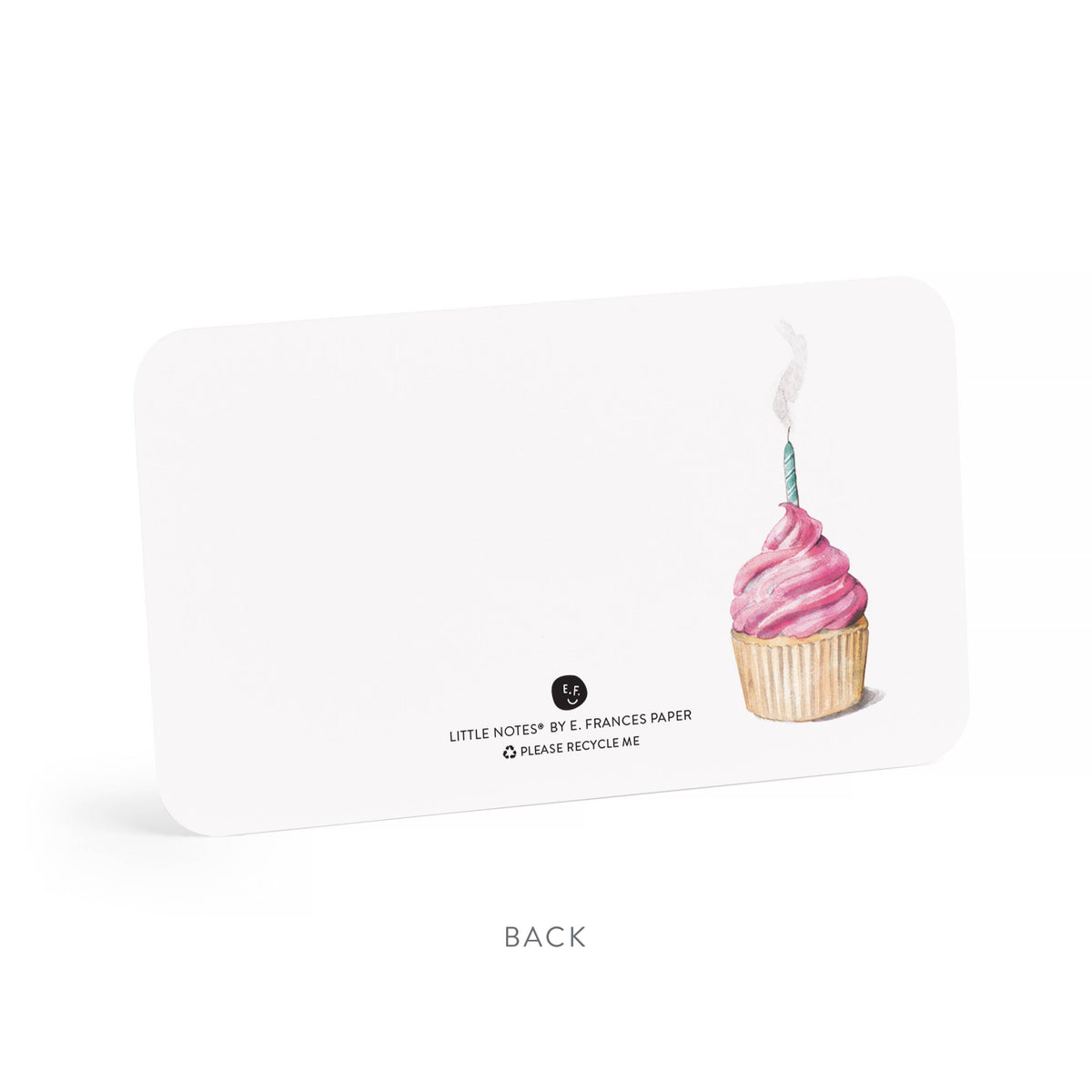 Pink Cupcake Little Notes® – Mini Notecard Pack, Set of 55