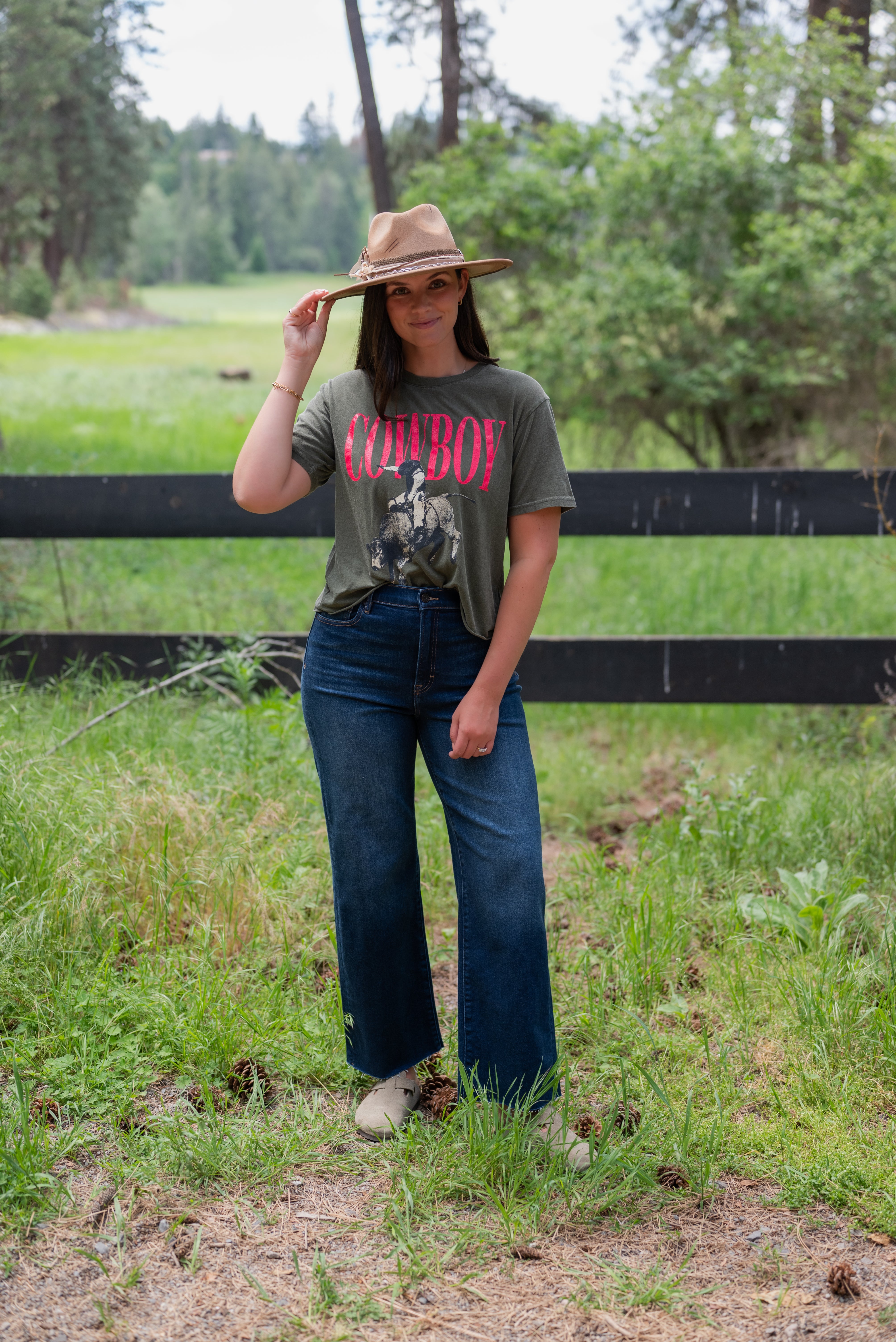 COWBOY GRAPHIC TEE