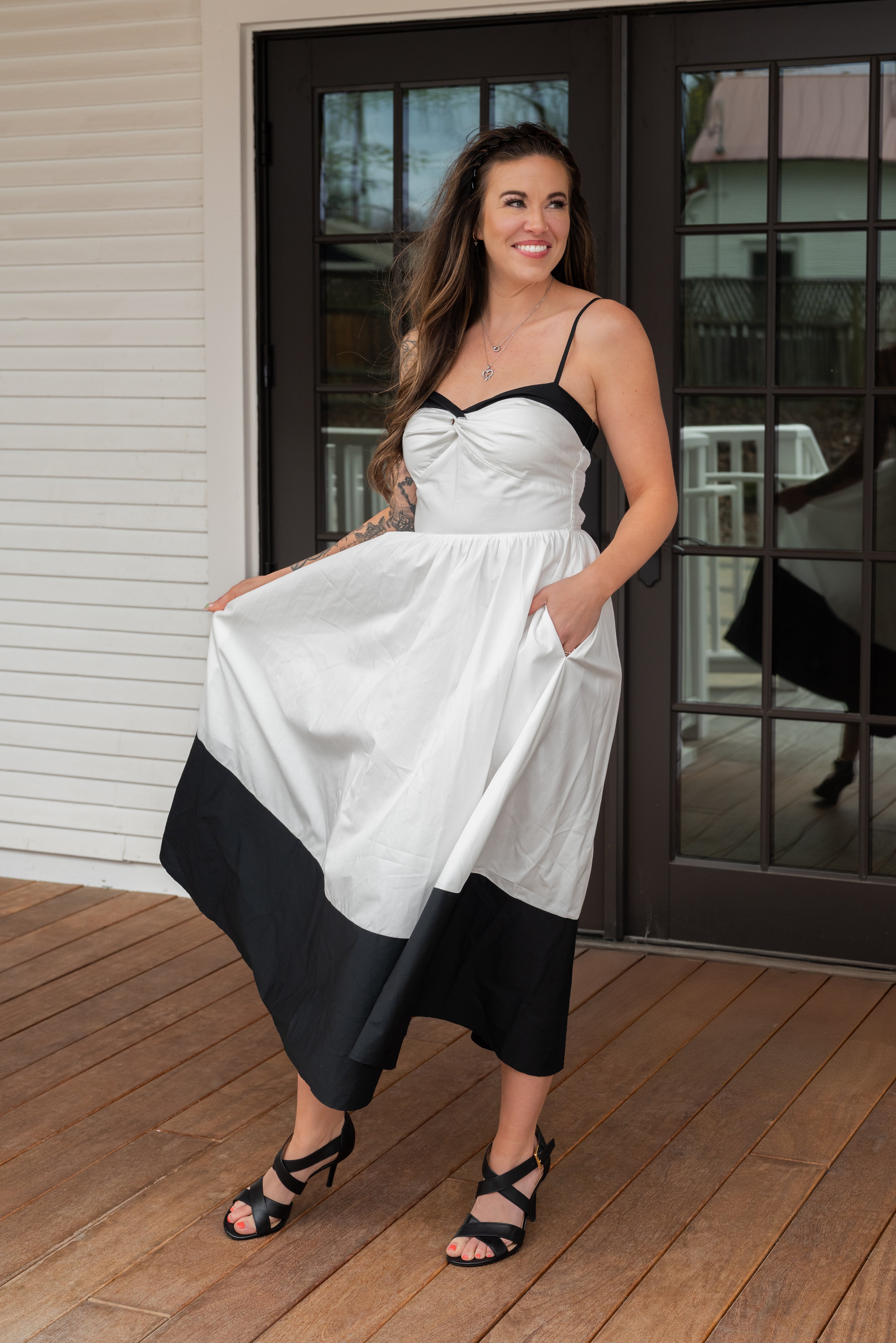 GIA COLORBLOCK DRESS