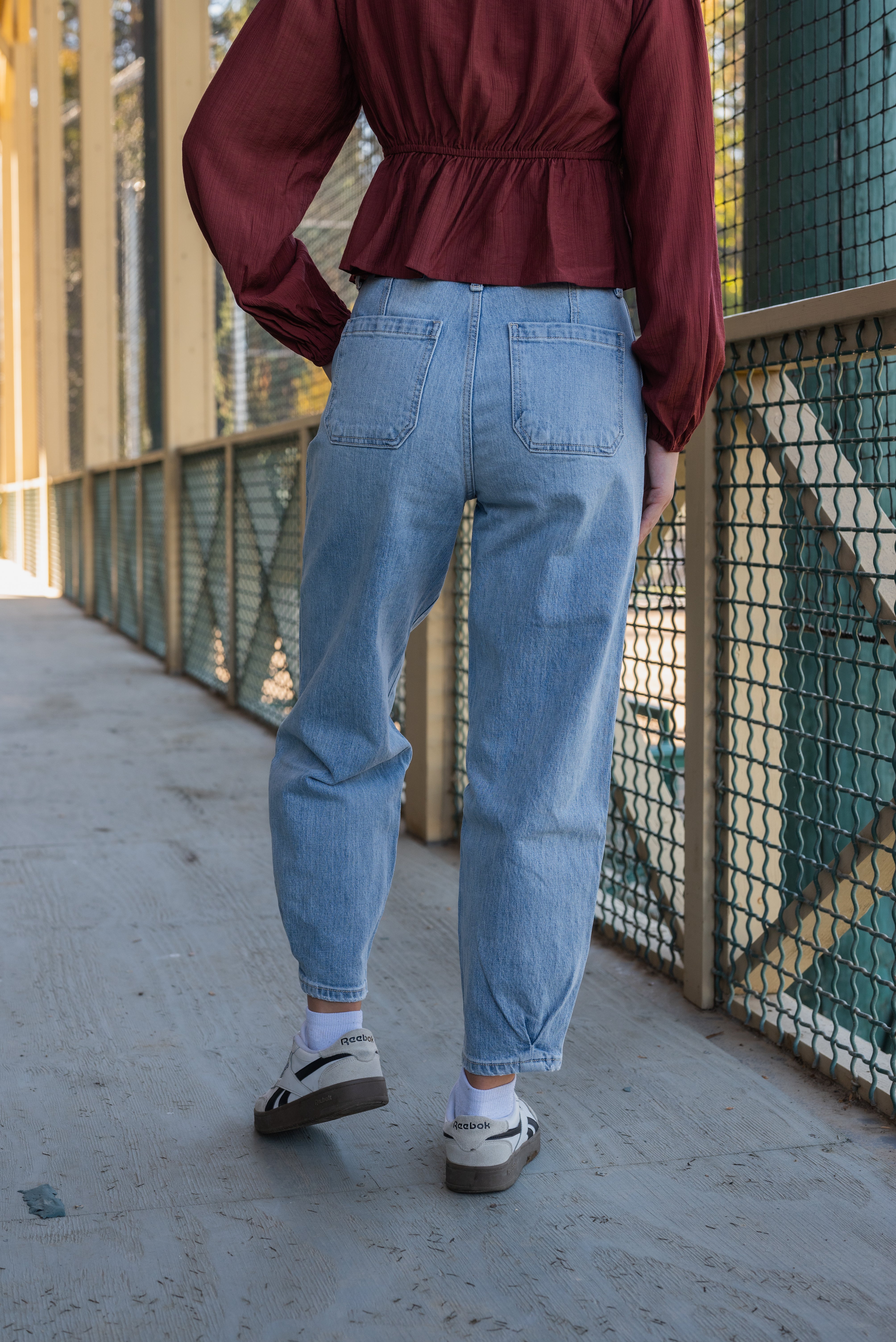 DEVIN HR TAPERED JEAN