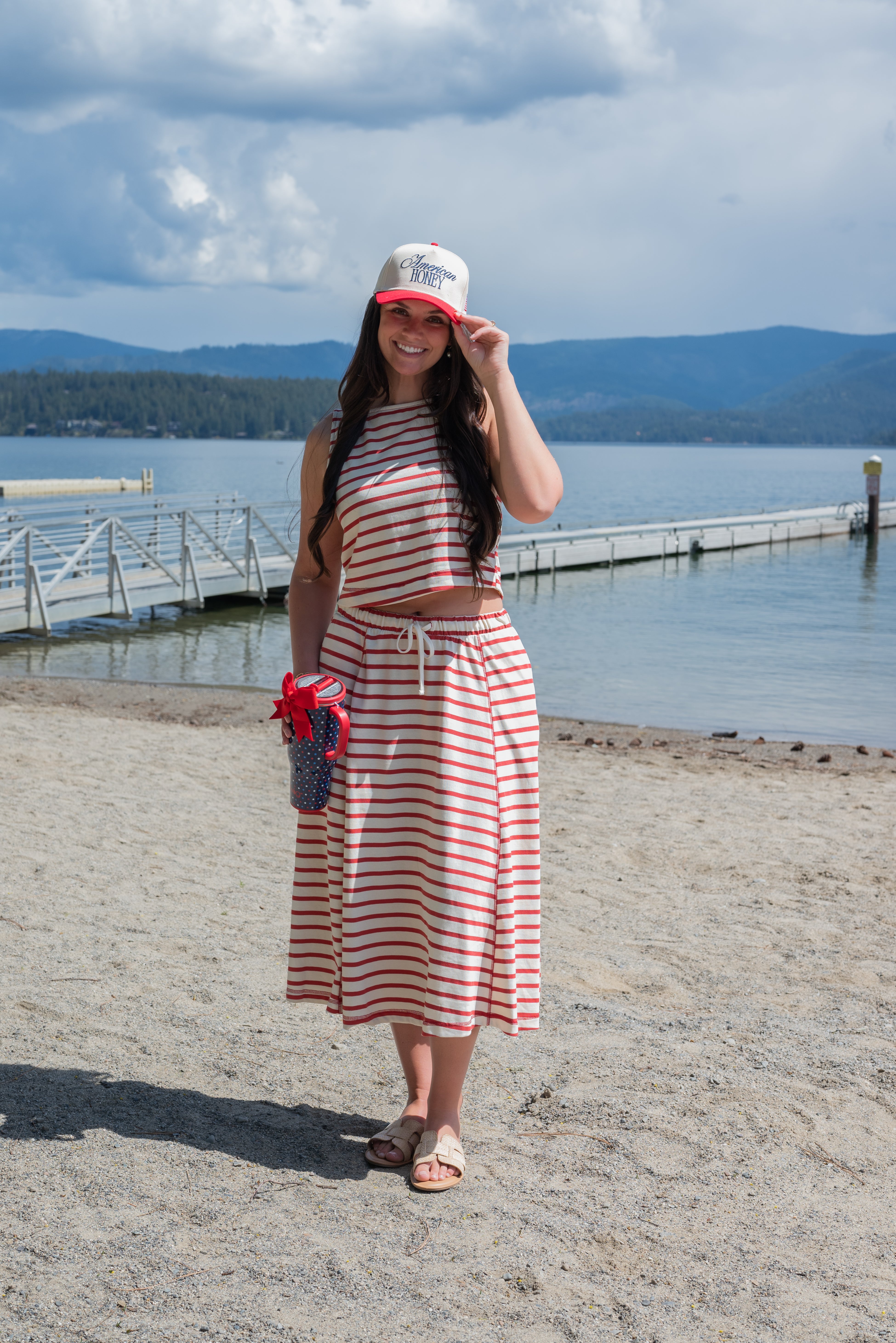 Sasha Striped Top