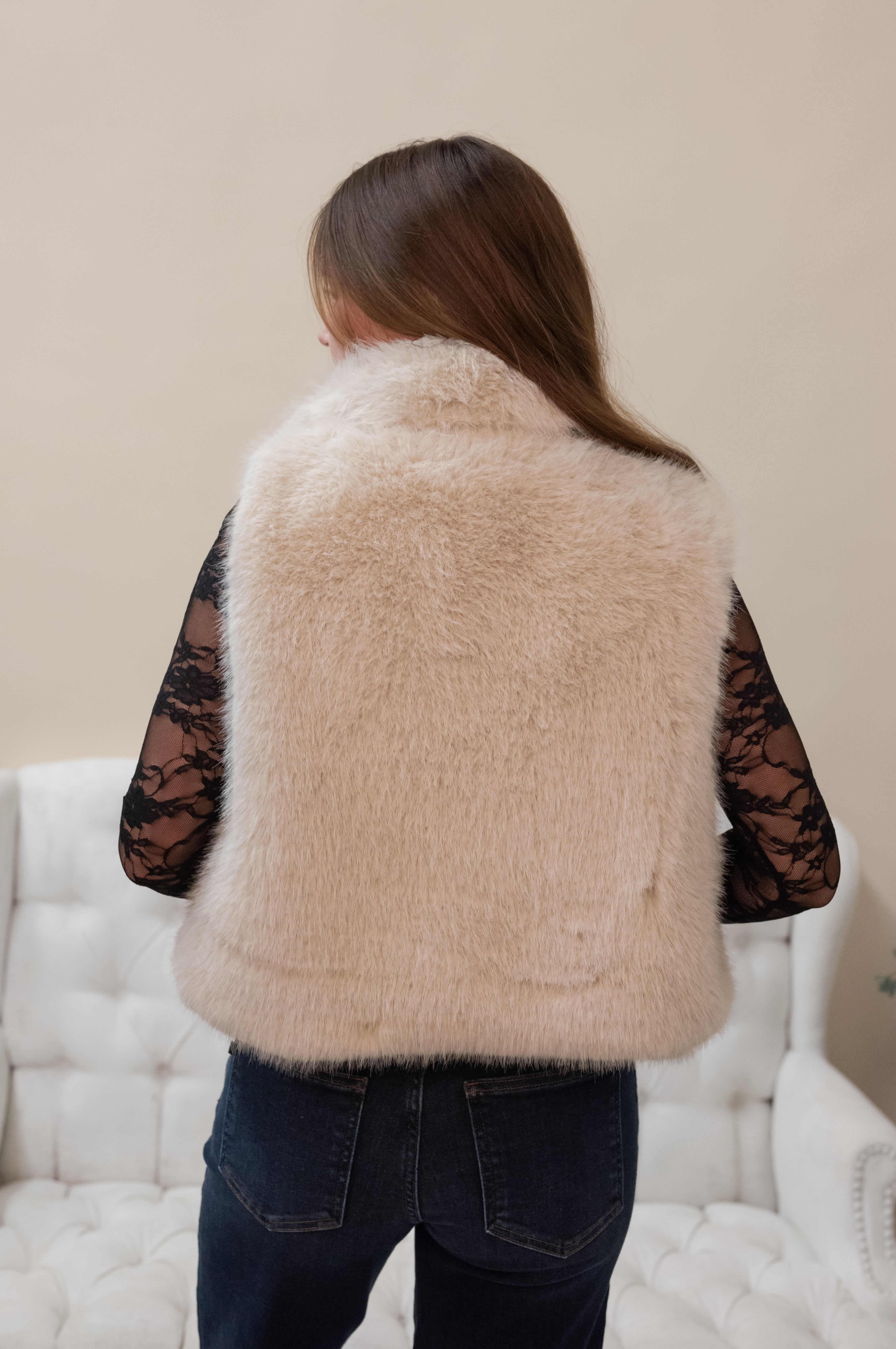 KATHERINE FUR VEST