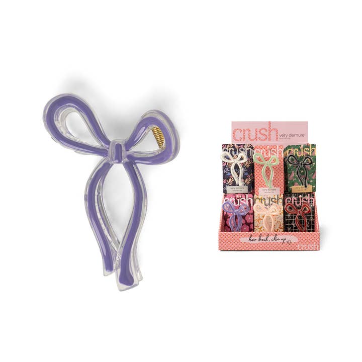 Very Demure Bow Hair Clip