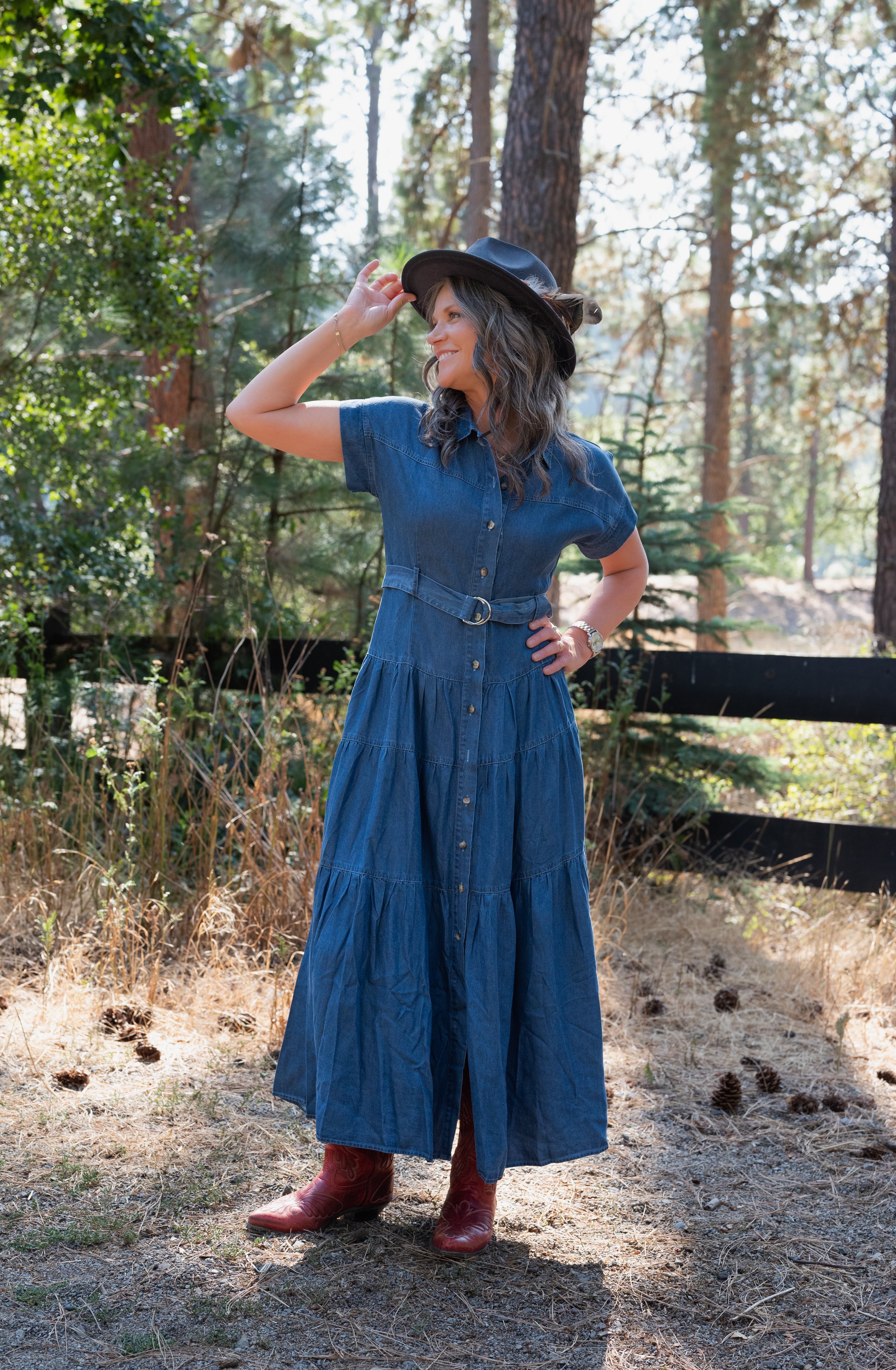 SOPHEE DENIM DRESS