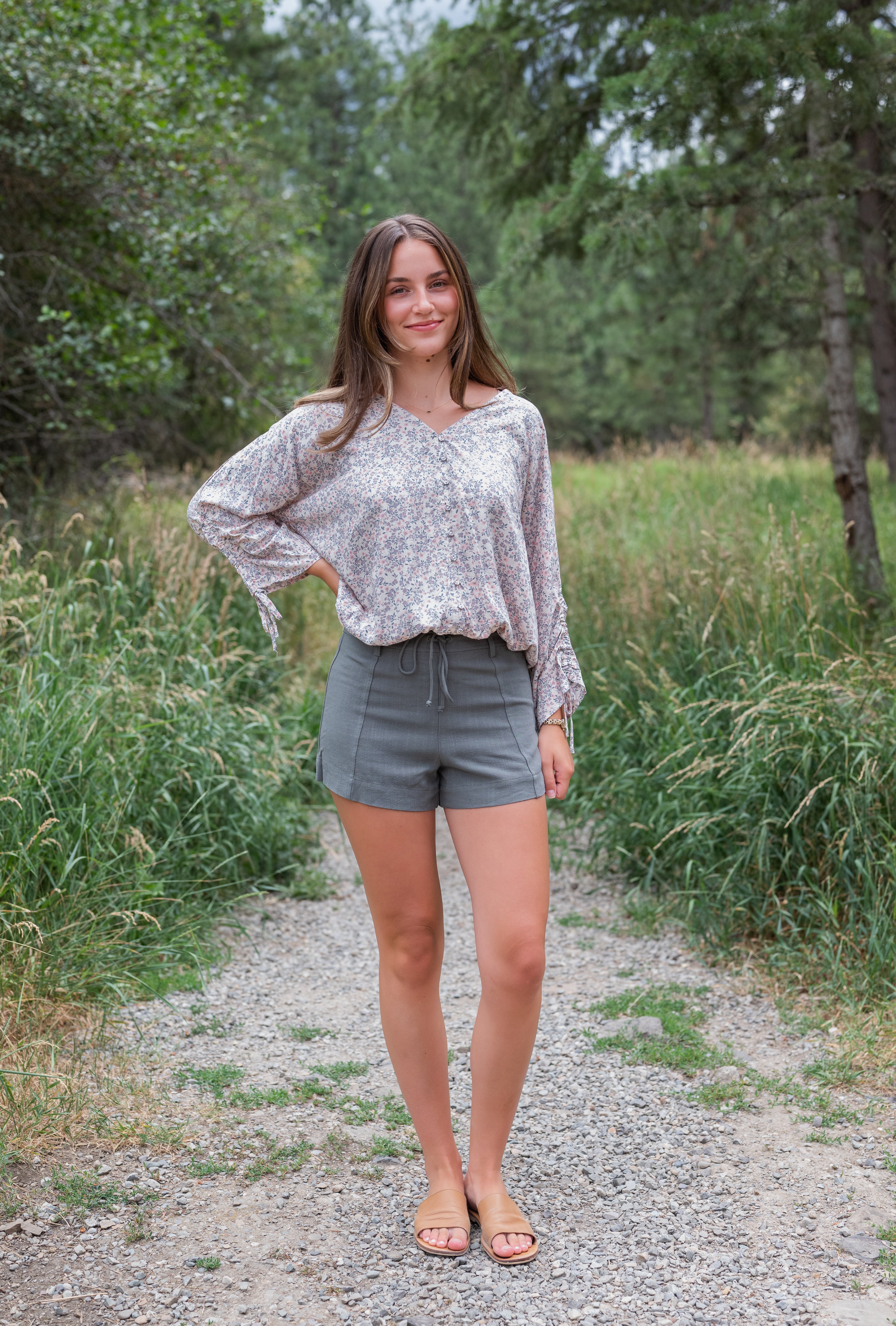 CLAREE DRAWSTRING SHORTS