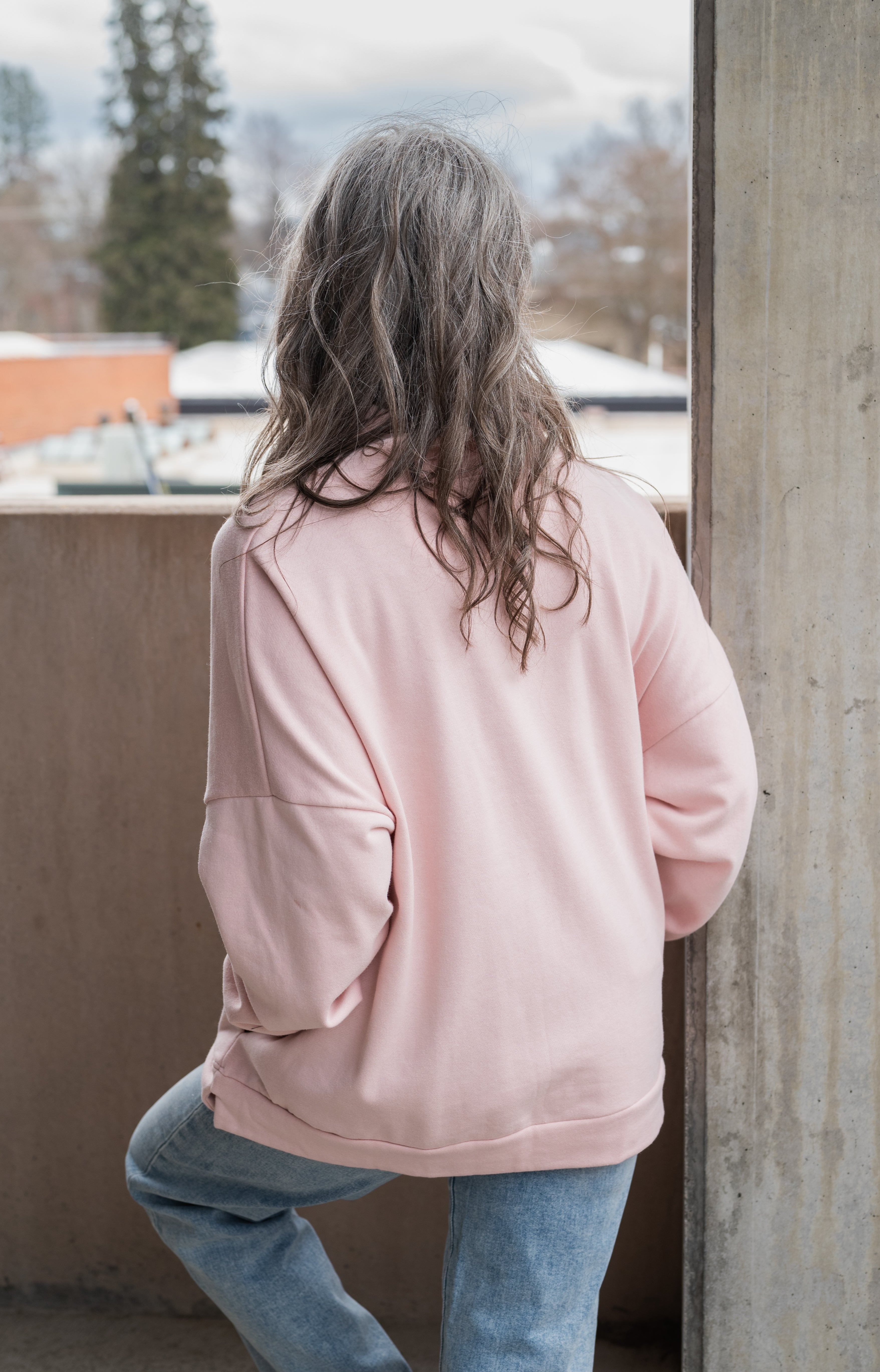 TEAGAN MOCKNECK SWEATSHIRT